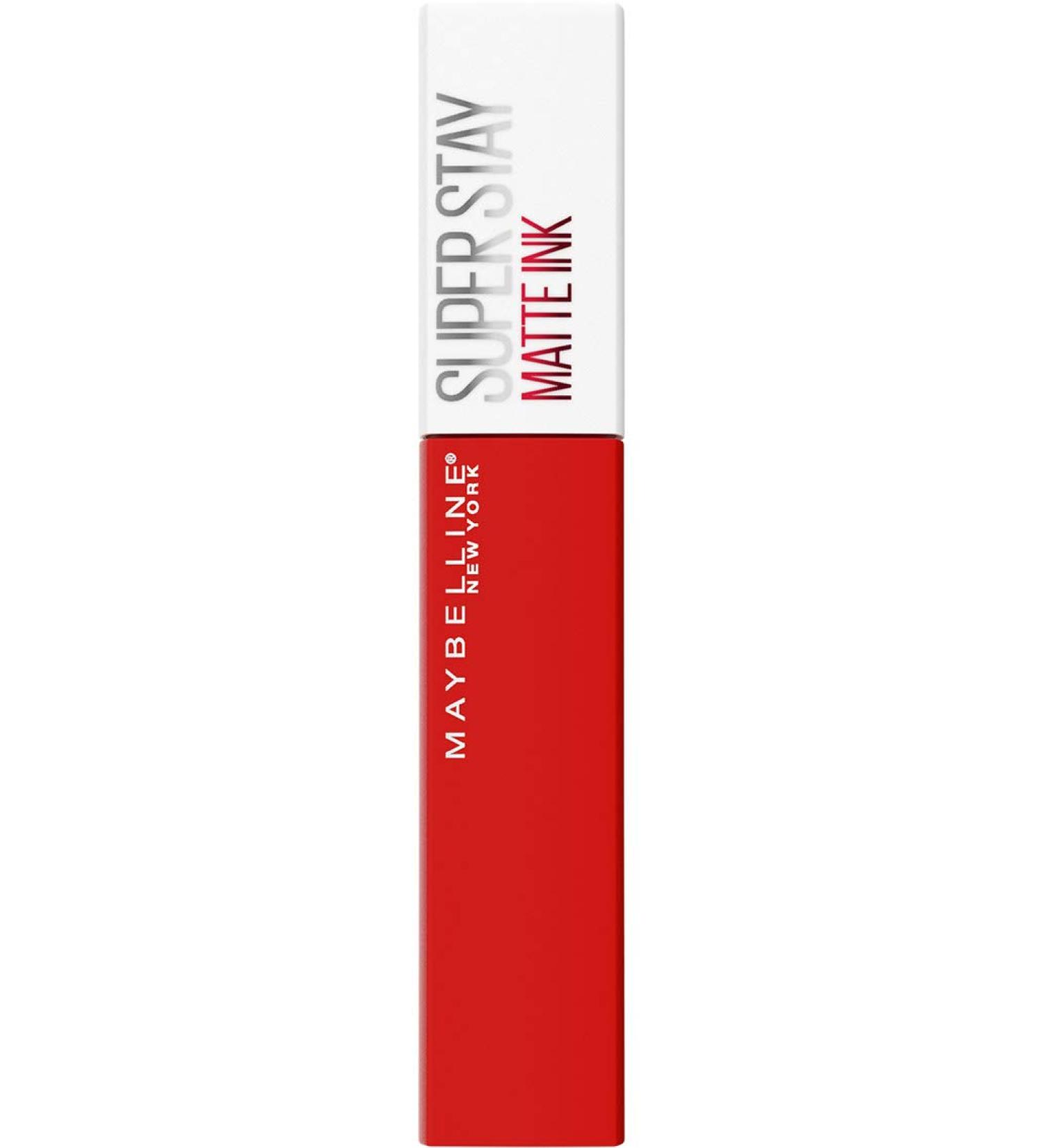 Maybelline Superstay Matte Ink Liquid Lipstick - Orange Red 320 Individualist - 1 Count - Buy Online on GoSupps.com