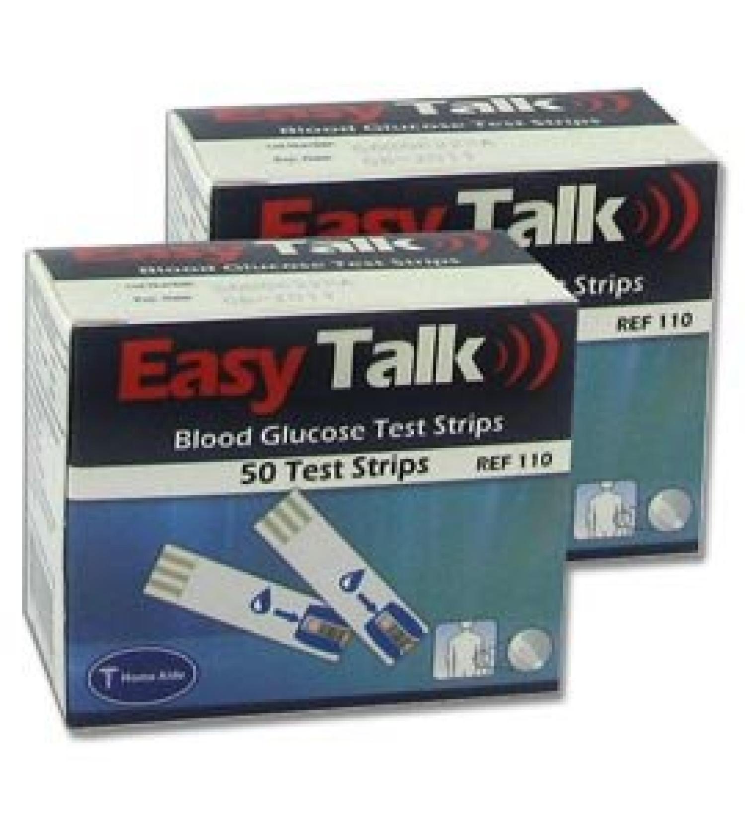 EasyTalk Blood Glucose Test Strips
