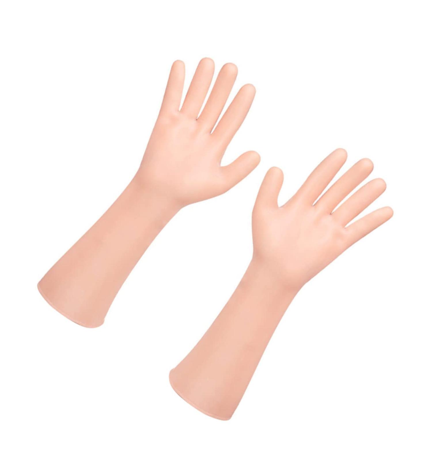 POPETPOP 1pair Long Moisturizing Gloves Hand Moisturizing Gloves Grooming Glove Spa Gloves Overnight Moisturizing Gloves Gel Cotton Gloves for Dry Hands Girl Remover Sebs Women's - Buy Online on GoSupps.com