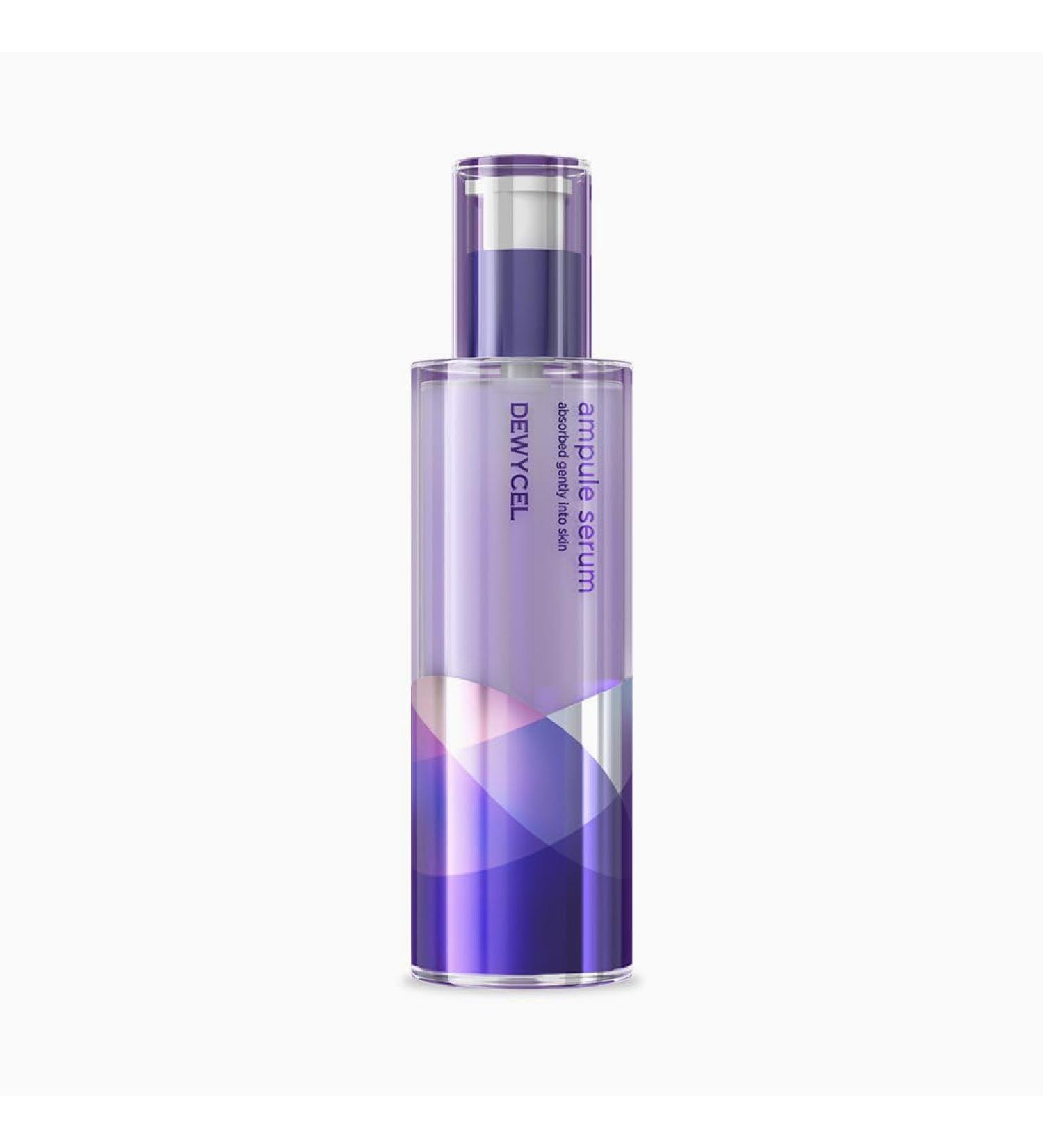 DEWYCEL AMPULE SERUM with Niacinamide Ceramide NP and Hyaluronic Acid | Highly Absorptive Hydrating Serum with Micro-Molecules | Korean Premium Skincare | 3.4 fl oz / 100 ml - Buy Online on GoSupps.com