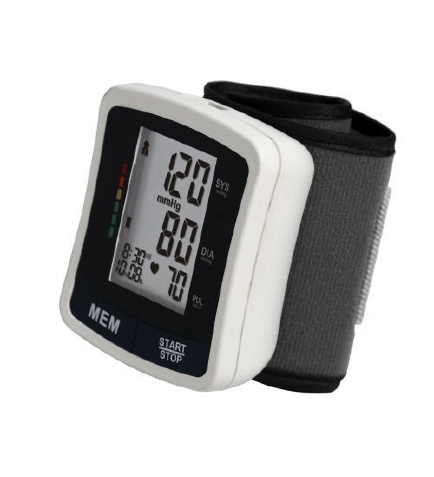 Wrist Blood Pressure Monitor Digital & Fully Automatic WHO Indicator Clinically Validated