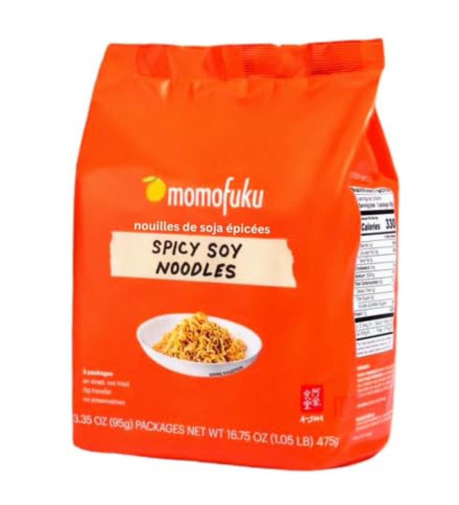 Momofuku Noodles Spicy Soy 5 Packets in 1 Bag - Buy Online on GoSupps.com