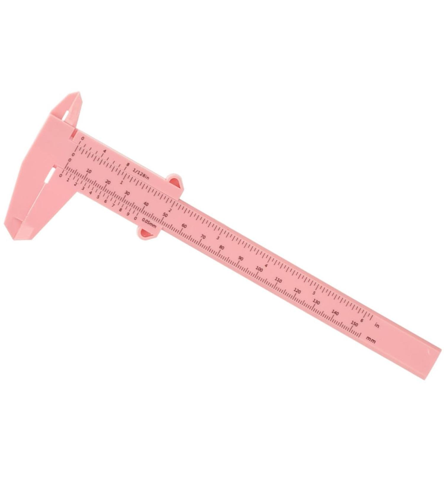 INOOMP Outil de Mesure R gle Sourcils 150Mm Rose Plastique pour Tatouage Sourcils Salon Beaut D butants - Buy Online on GoSupps.com