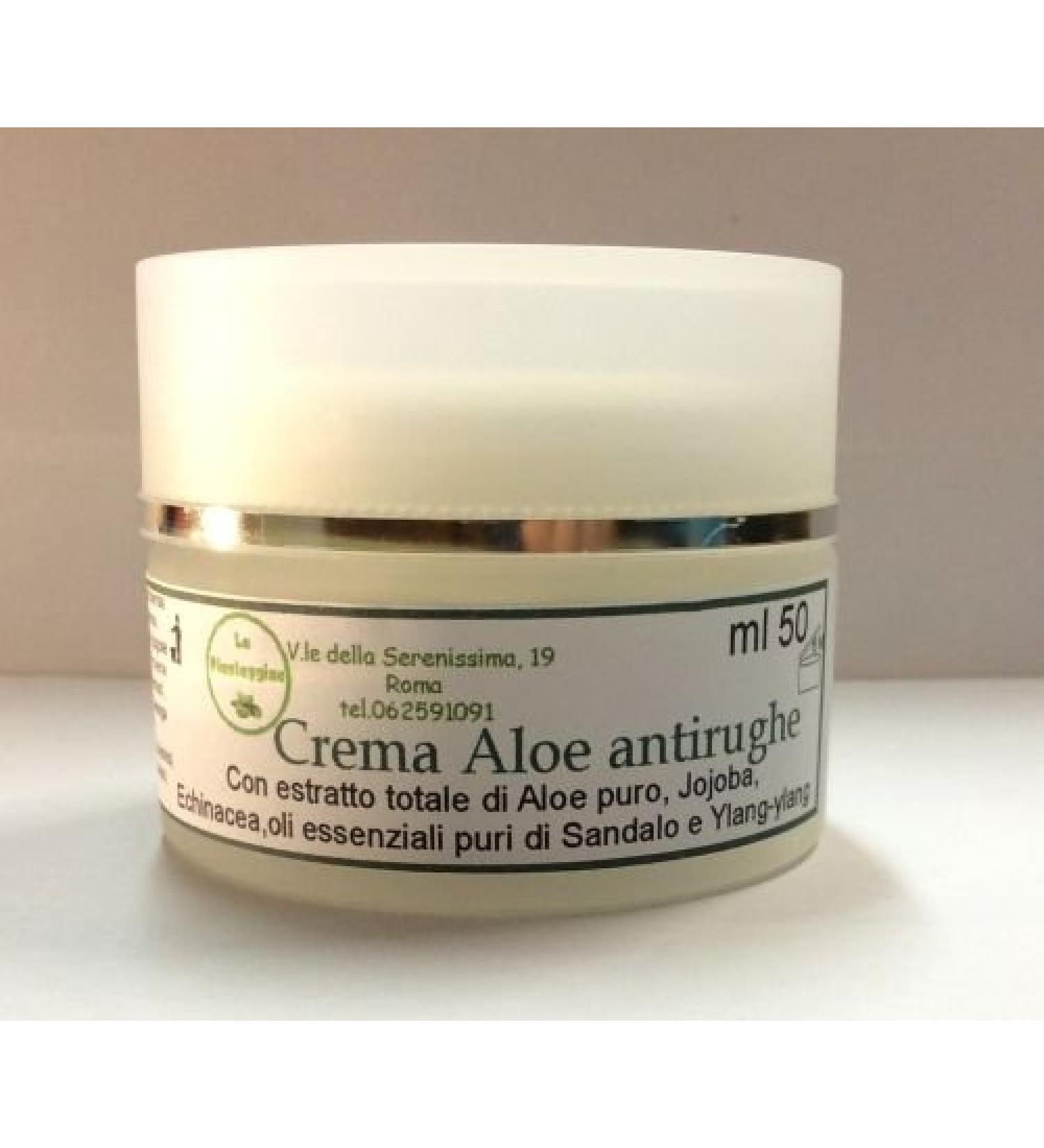 La Piantaggine Aloe Anti-Wrinkle Face Cream with Pure Essential Oils