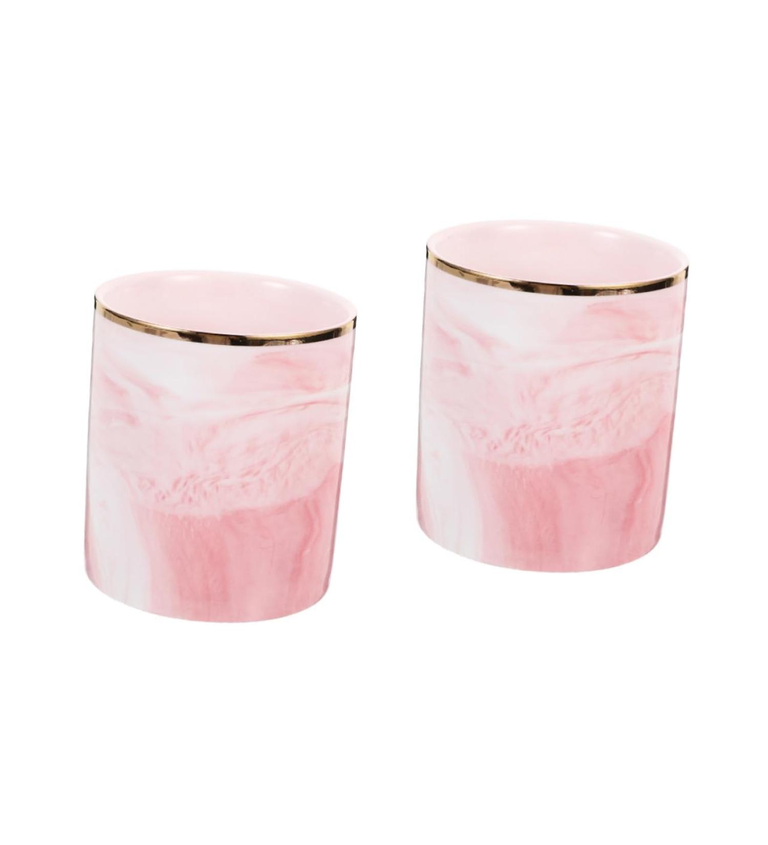 NUOBESTY 2pcs pen holder makeup eyeliner makeup brush cup pen pot pen container nordic child eyeliner brush - Buy Online on GoSupps.com