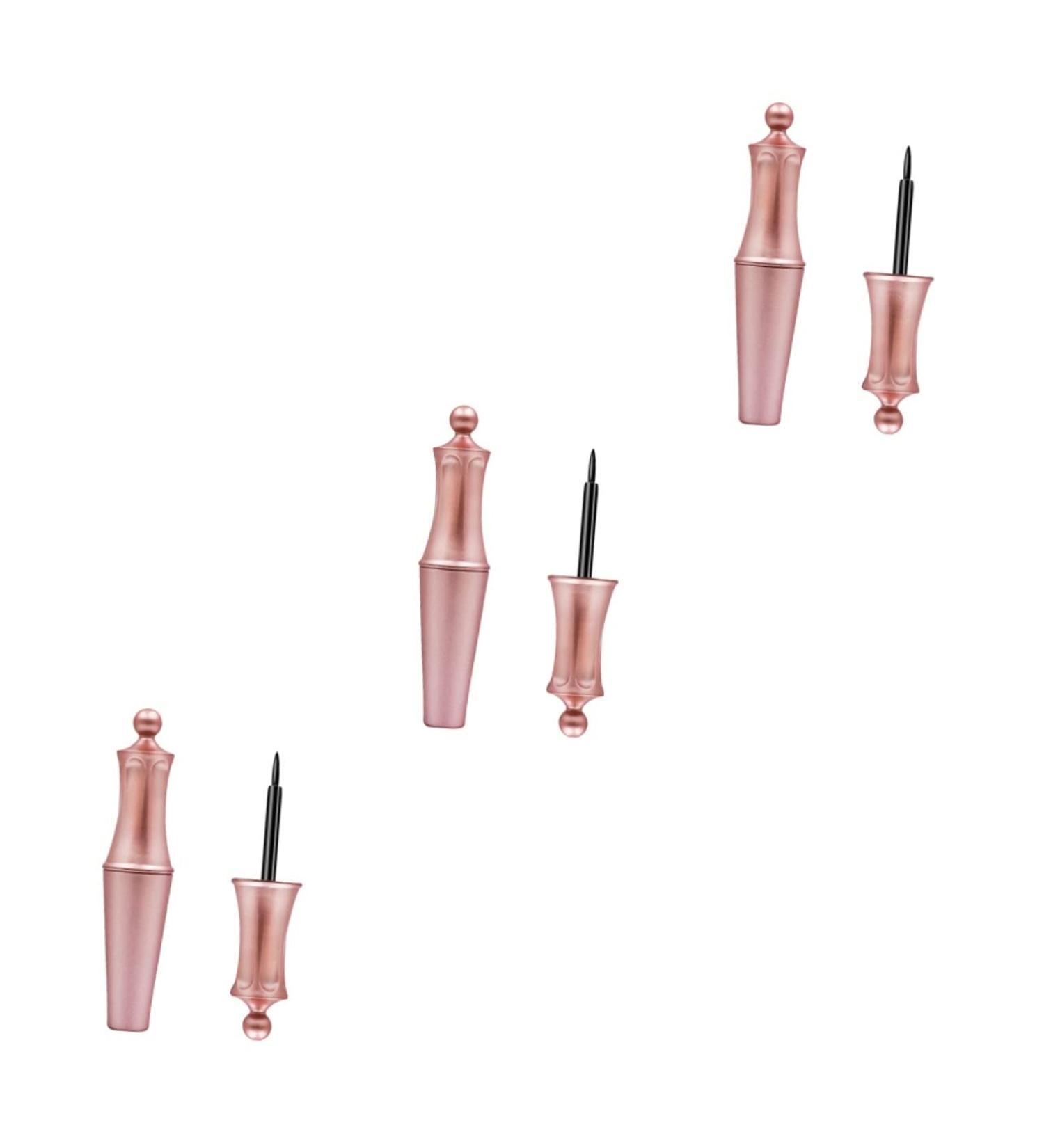 HAPINARY 6 Pcs Liquid Eyeliner Highlight Gel Sticky Makeup Fakeaway Glow Refillable Eyelashes Titanium Oxide - Buy Online on GoSupps.com