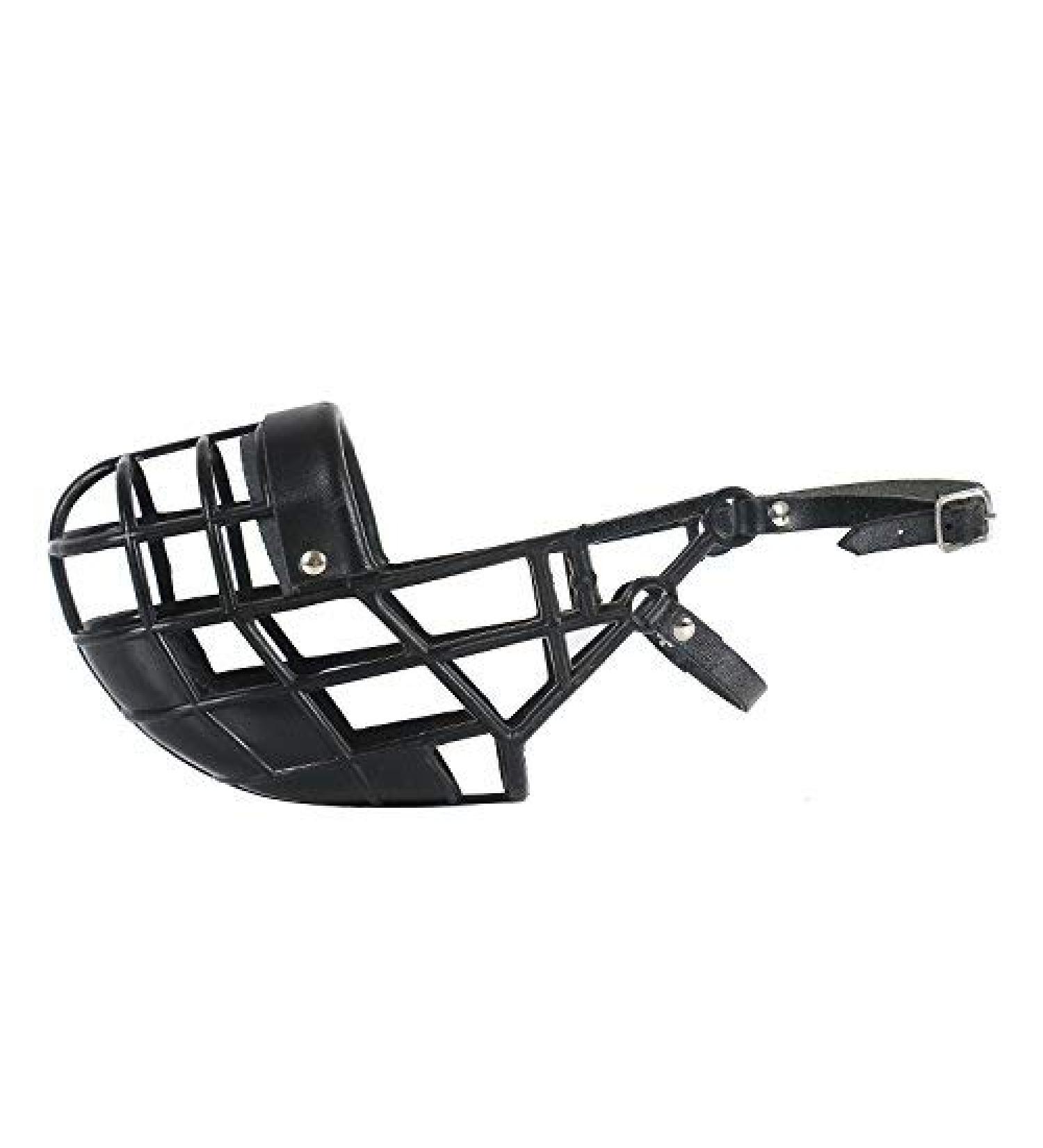 Don Pare Muzzle Model 101 - Black | Ideal for Dog Racing Kennels & Safety | Amathings - Buy Online on GoSupps.com