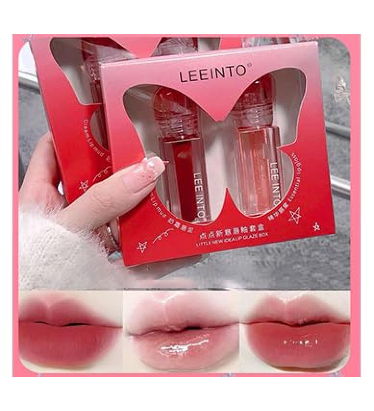 2Pcs Matte Liquid Lipstick Set | Long Lasting Waterproof & Non-Sticky Plumper Lip Gloss - Perfect for All-Day Wear - Buy Online on GoSupps.com