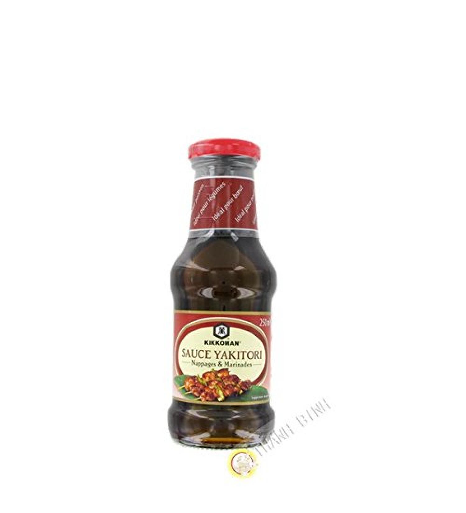 KIKKOMAN Yakitori Sauce Toppings and Marinades 250 ml Holland - Pack of 3