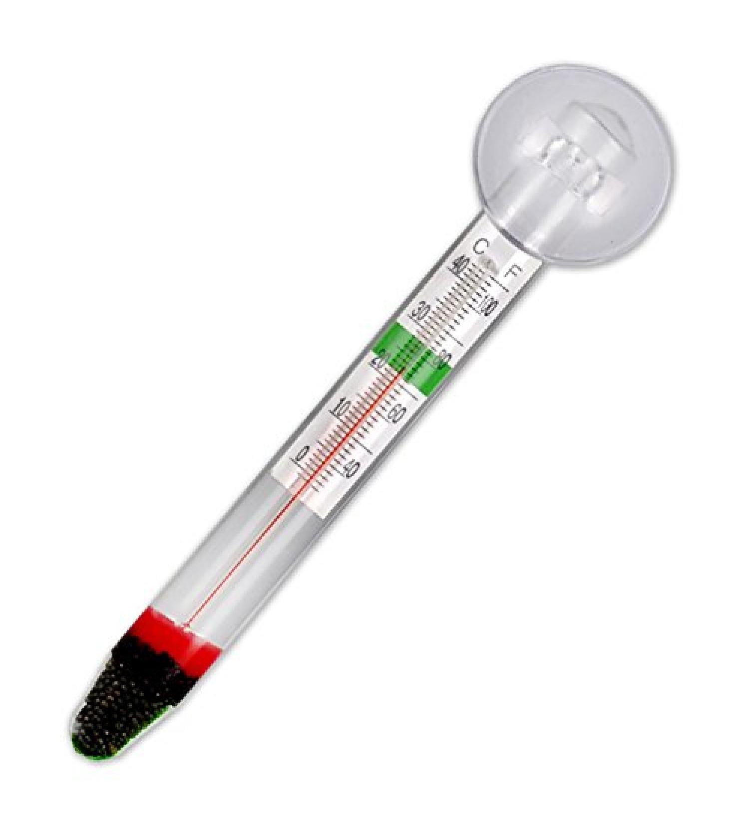 Mundopet Floating Thermometer for Aquarium Fish Tank | Accurate Temperature Monitoring with Suction Cup - Buy Online on GoSupps.com