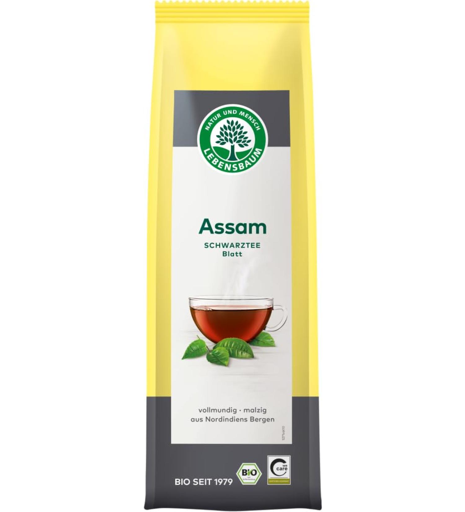 Lebensbaum Lebensbaum Organic Assam 100g Paper (Pack of 6)