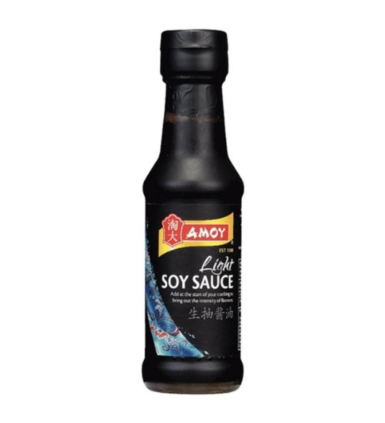Amoy Amoy 6 x 150ml Light Soy Sauce Bottles