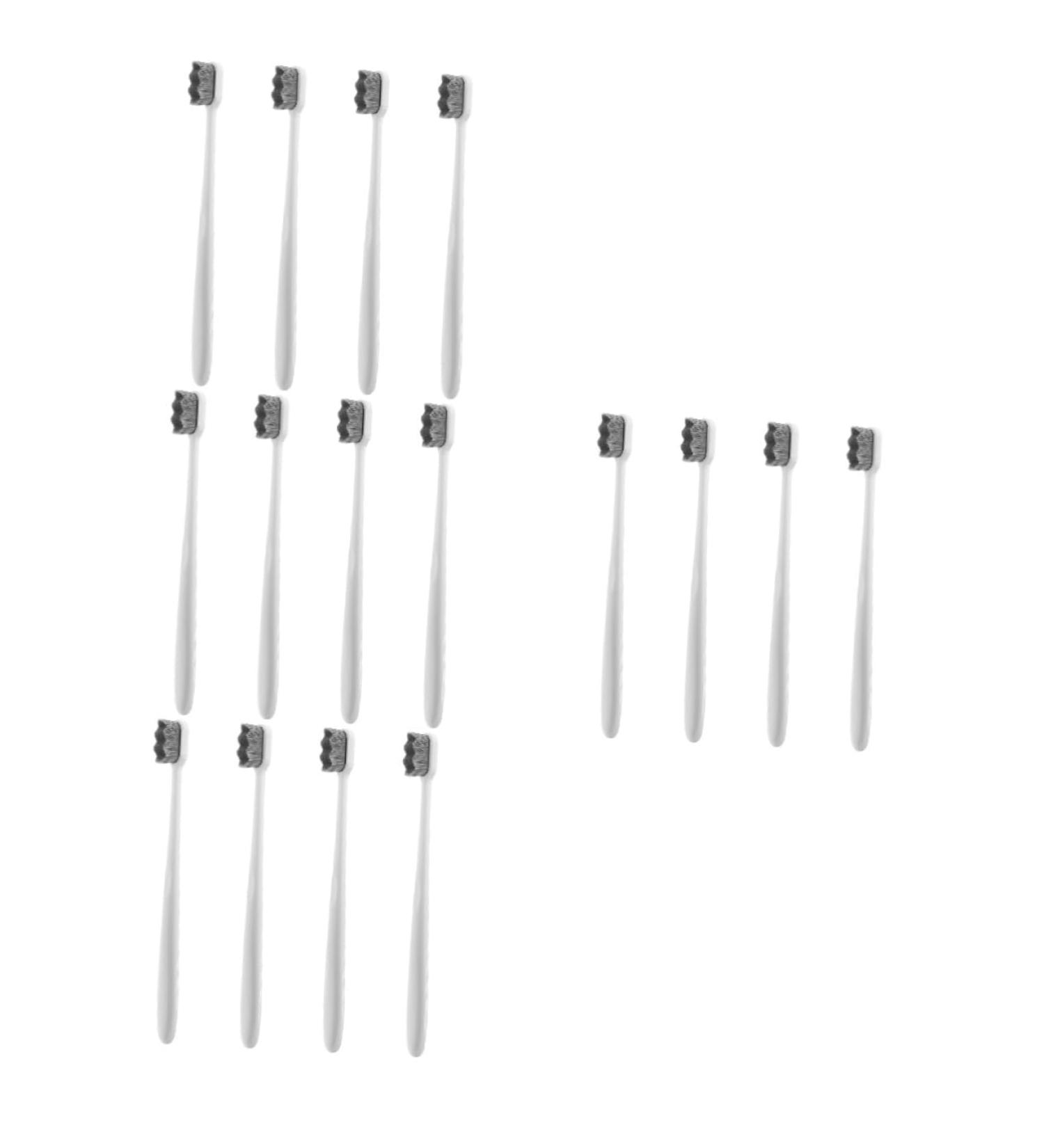 Ultechnovo 16 Pcs Extra Soft Travel Toothbrush Set - Aesthetic Collapsible Camping & Child-Friendly Toothbrushes - Buy Online on GoSupps.com