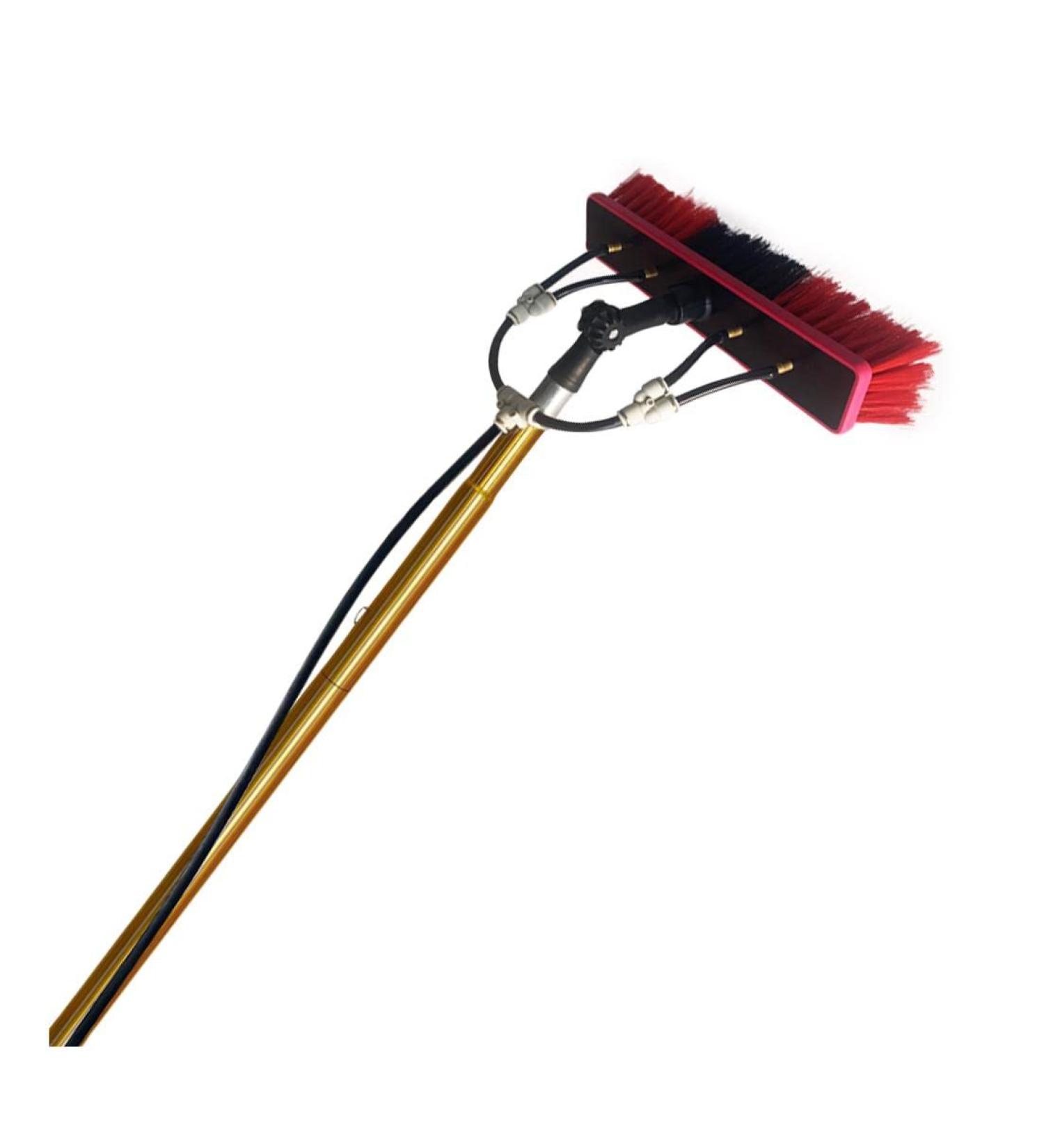 Window Cleaning Brushes Window Cleaning Poles Outdoor Window Cleaning Pole Water Fed Telesbrush Water Fed Pole Kit With Hose Spray Water Fed Telescleaner Brush Cleaning Photovoltaic/9M/30F 9M/30Ft - Buy Online on GoSupps.com