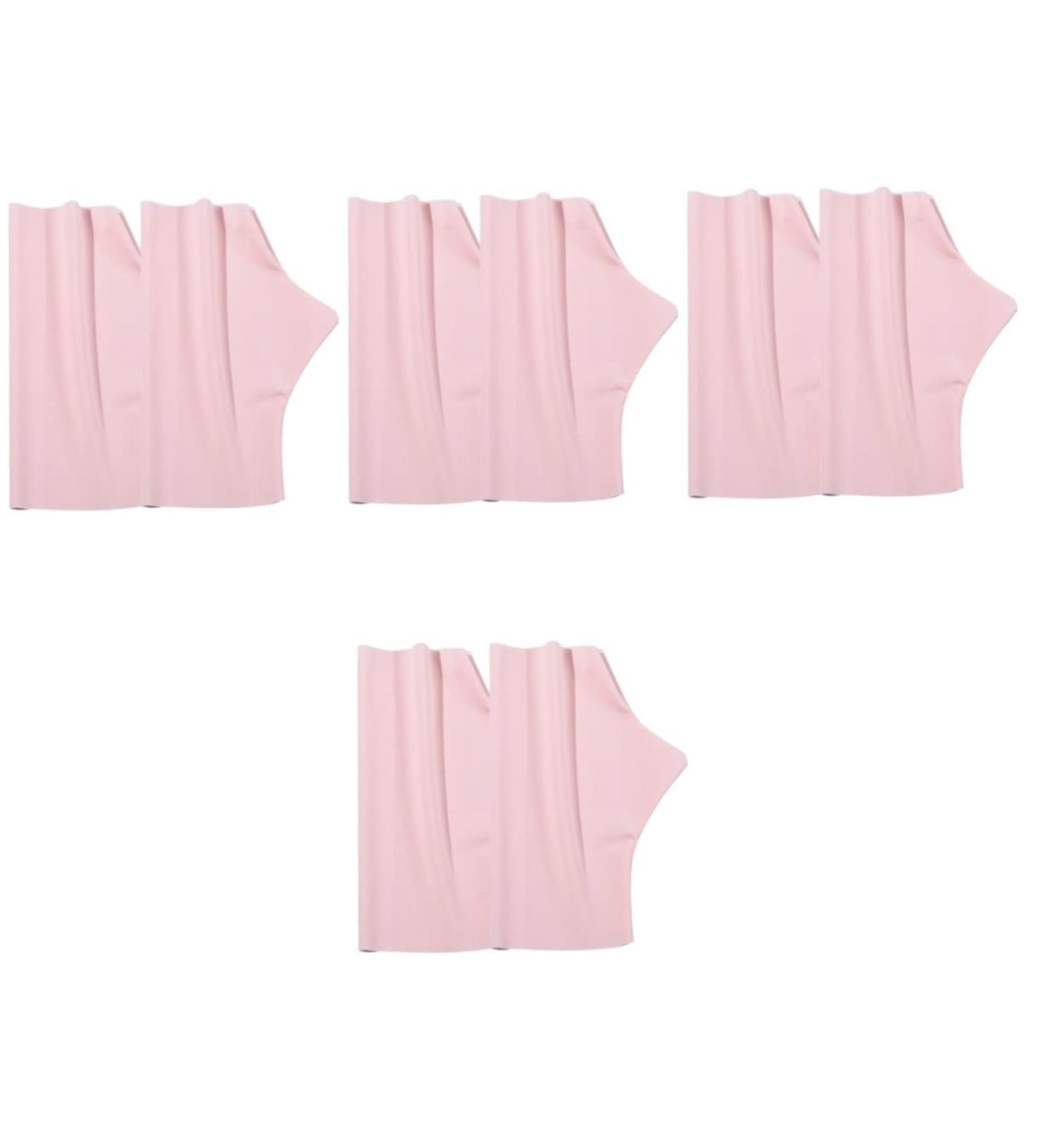 minkissy 4 Pairs Ice Silk Nail Gloves UV blocking gloves fingerless protection gloves anti UV hands gloves anti gloves nail salon gloves UV shield gloves hand gloves Nylon outdoor Miss - Buy Online on GoSupps.com