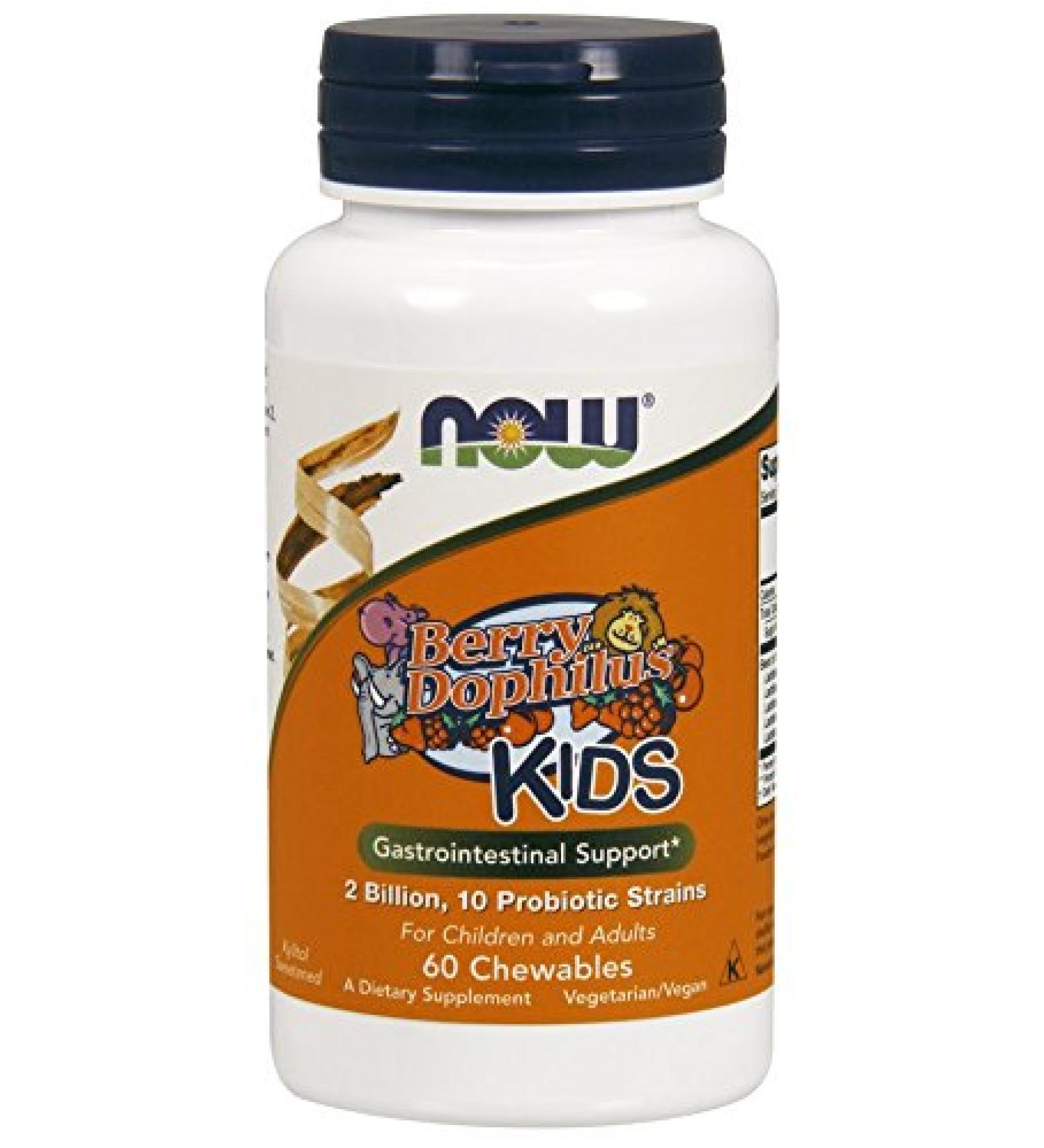 Now Foods BerryDophilus 60 Count (Pack of 2)