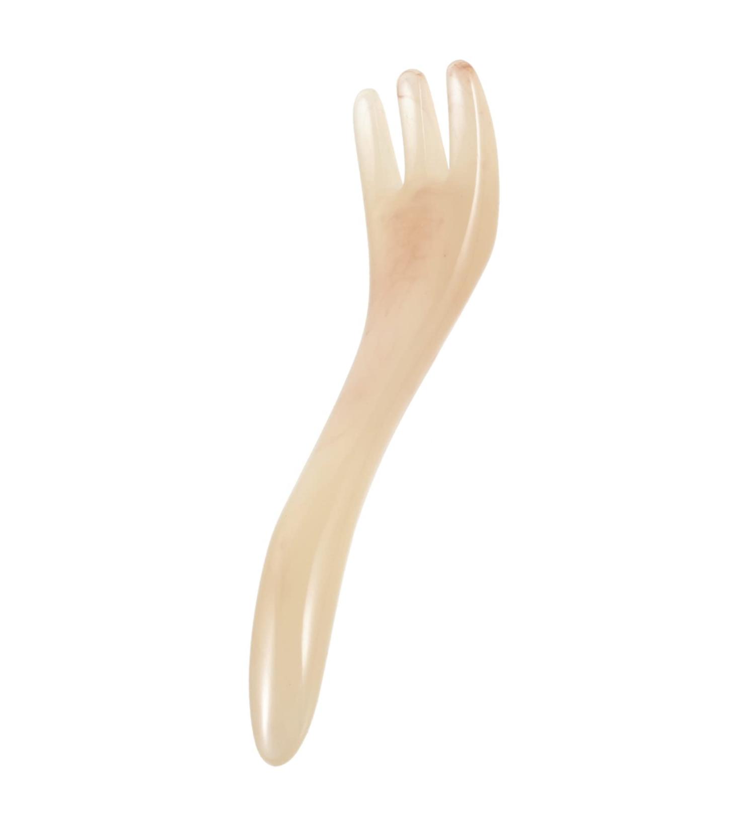 Tovinanna Kratzkamm Head Massage Brush for Tension Relief | Sleek Hair Scalp Massager 14.5x3cm - Alleviate Headaches & Relax - Buy Online on GoSupps.com