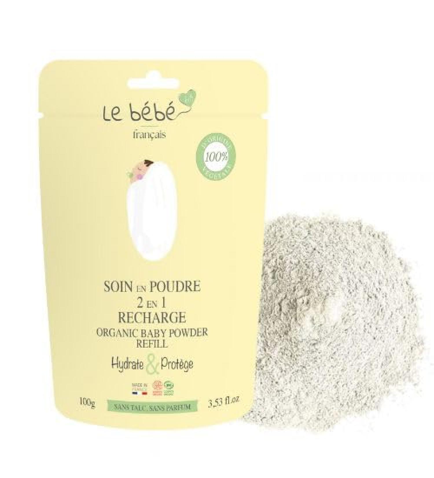 Bain pour b b en poudre bio 100% v g tal et naturel Poudre de Bain adoucissante Prot ge et Apaise. 100g - Buy Online on GoSupps.com