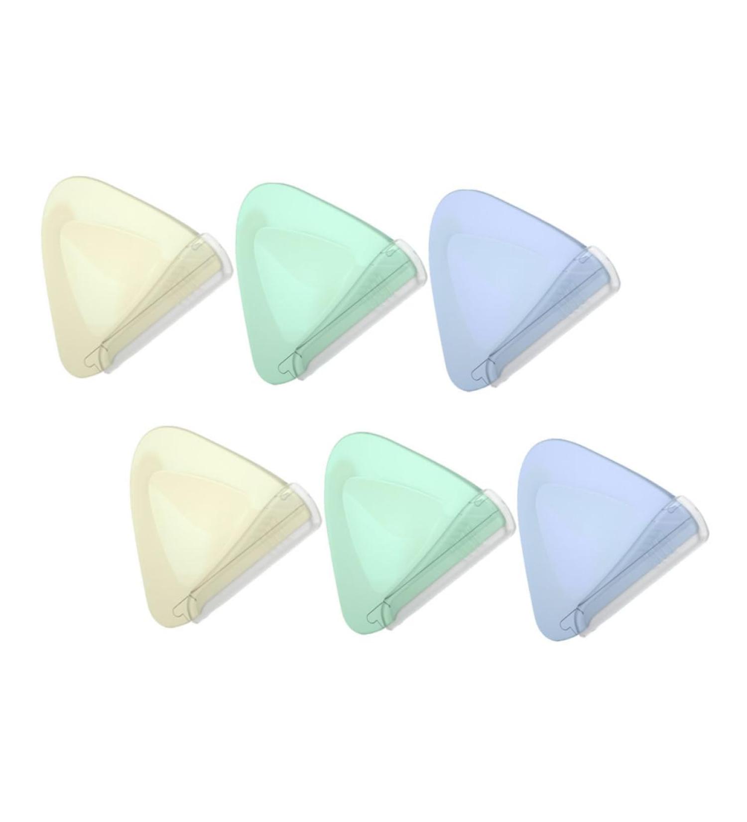 6 Pi ces Rasoir Sourcils Portable pilateur de Pr cision Acier Inoxydable Outils de Maquillage pour Entretien Rapide Sourcils Blanc Vert - Buy Online on GoSupps.com