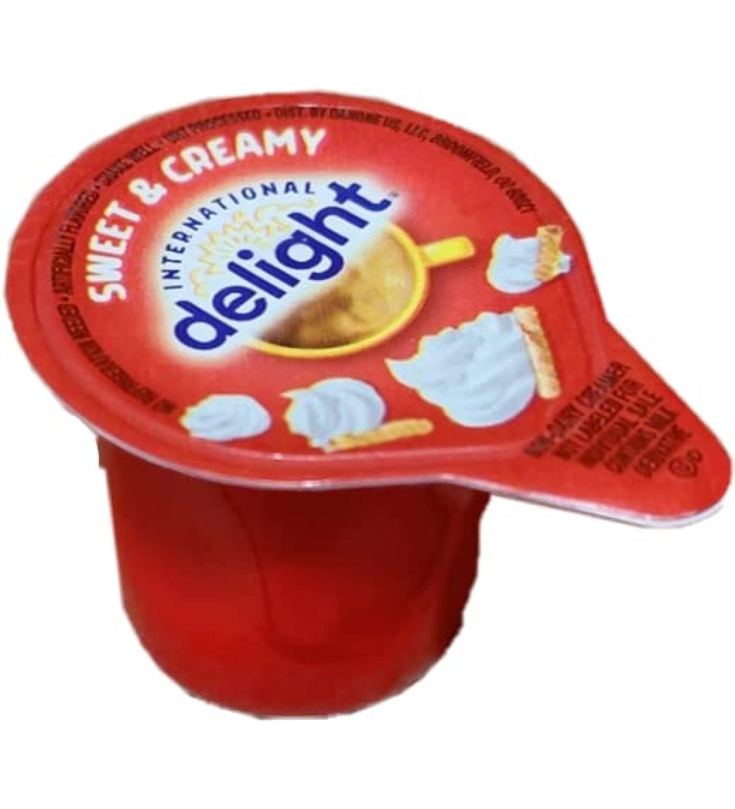 International Delight Mini Cold Stone Creamery Sweet Cream Coffee Creamer Singles (7/16 Fl Oz Each), 50 Counts Bulk Pack