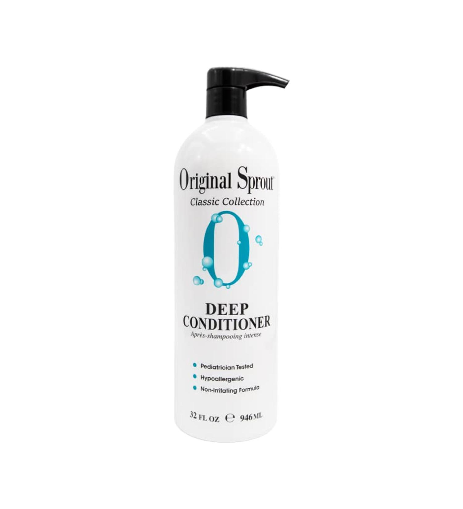 Original Sprout Classic Deep Conditioner - 32 oz - For All Hair Types - Baby to Adult - Curly Hair - Moisturizing Treatment - Buy Online on GoSupps.com