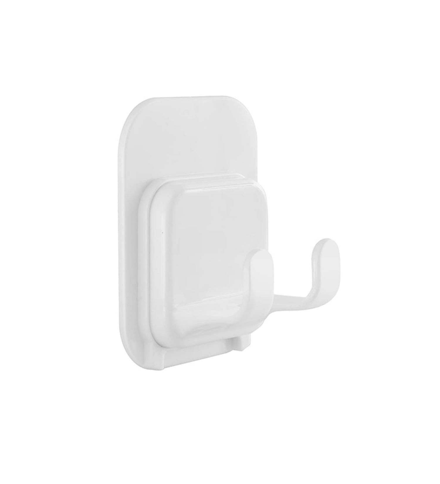 Jiacheng29 Razor Holder | Strong Sticky Multipurpose Power Plug Organizer Hook | Bedroom Storage Solution - White - Buy Online on GoSupps.com