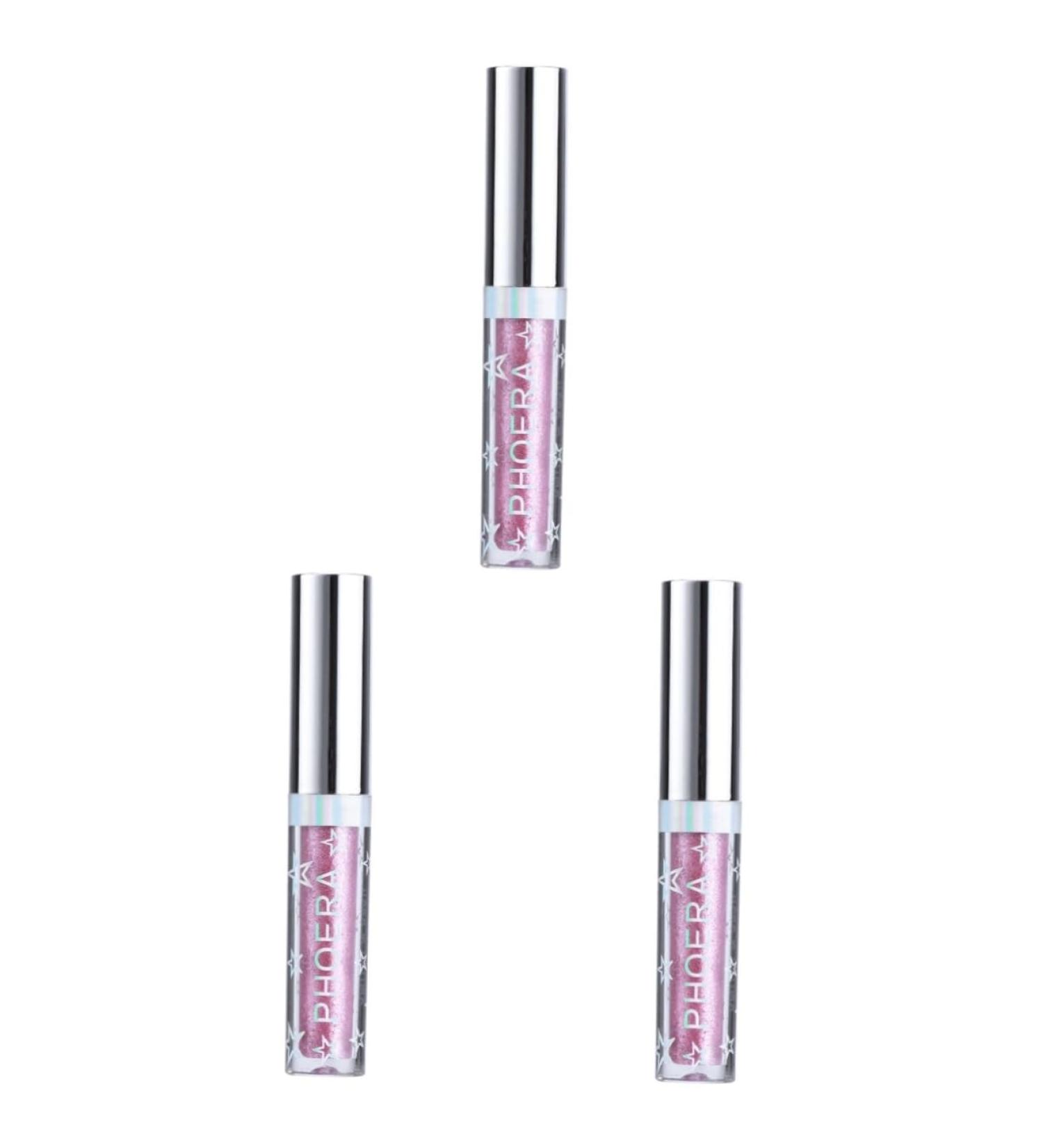 Beavorty Liquid Eyeshadow Metallic 3pcs liquid glitter eyeliner liquid eyeliners pearlescent eyeshadow eye shadow cosmetic flash - Buy Online on GoSupps.com