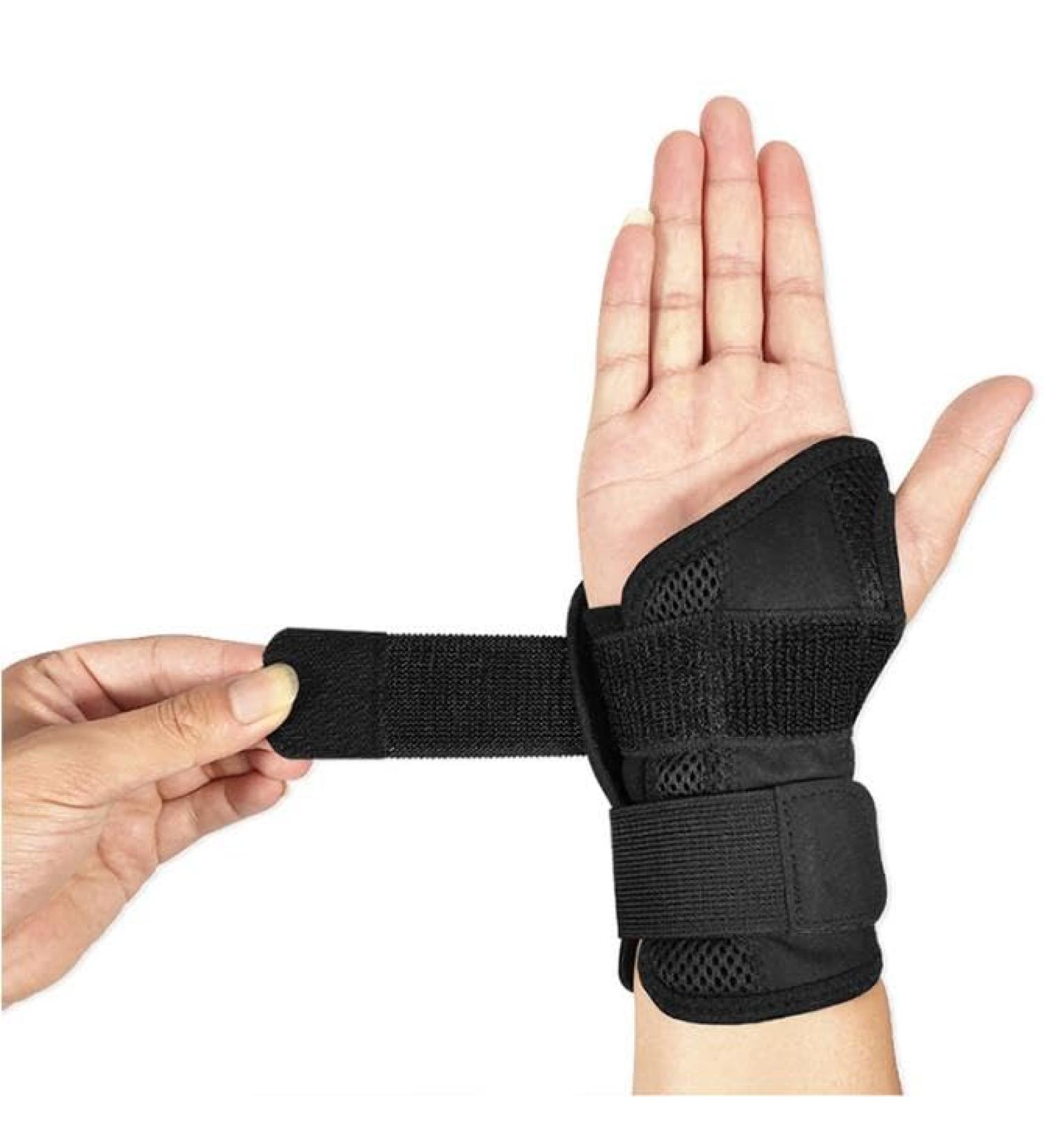 Buy Thumb Splint & Wrist Brace for Carpal Tunnel - Tendonitis & Arthritis Support (L/XL Right Black) - International Shipping Available - Buy Online on GoSupps.com