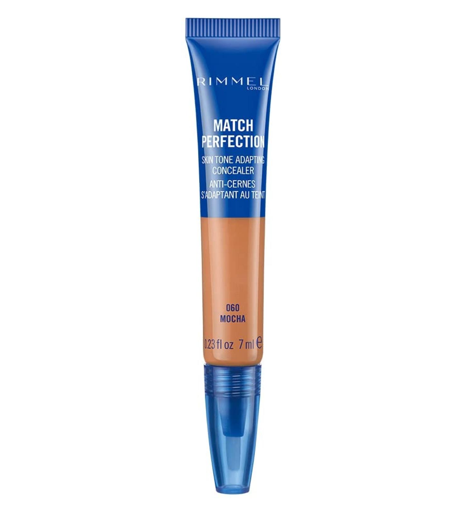 Rimmel London Match Perfection Liquid Concealer 060 Mocha - 7 ml (Pack of 1) - Buy Online on GoSupps.com