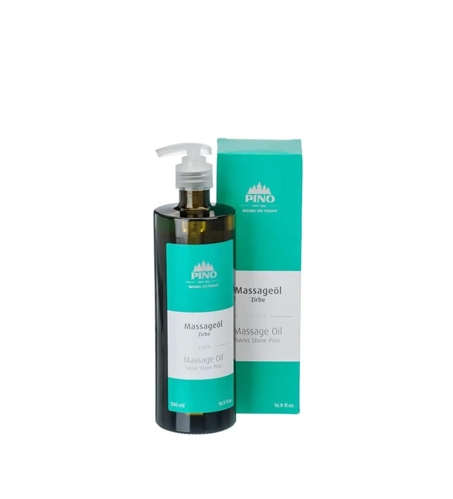 Pinopharma massage oil 38133 Swiss stone pine (500ml) incl. dosing pump 39765