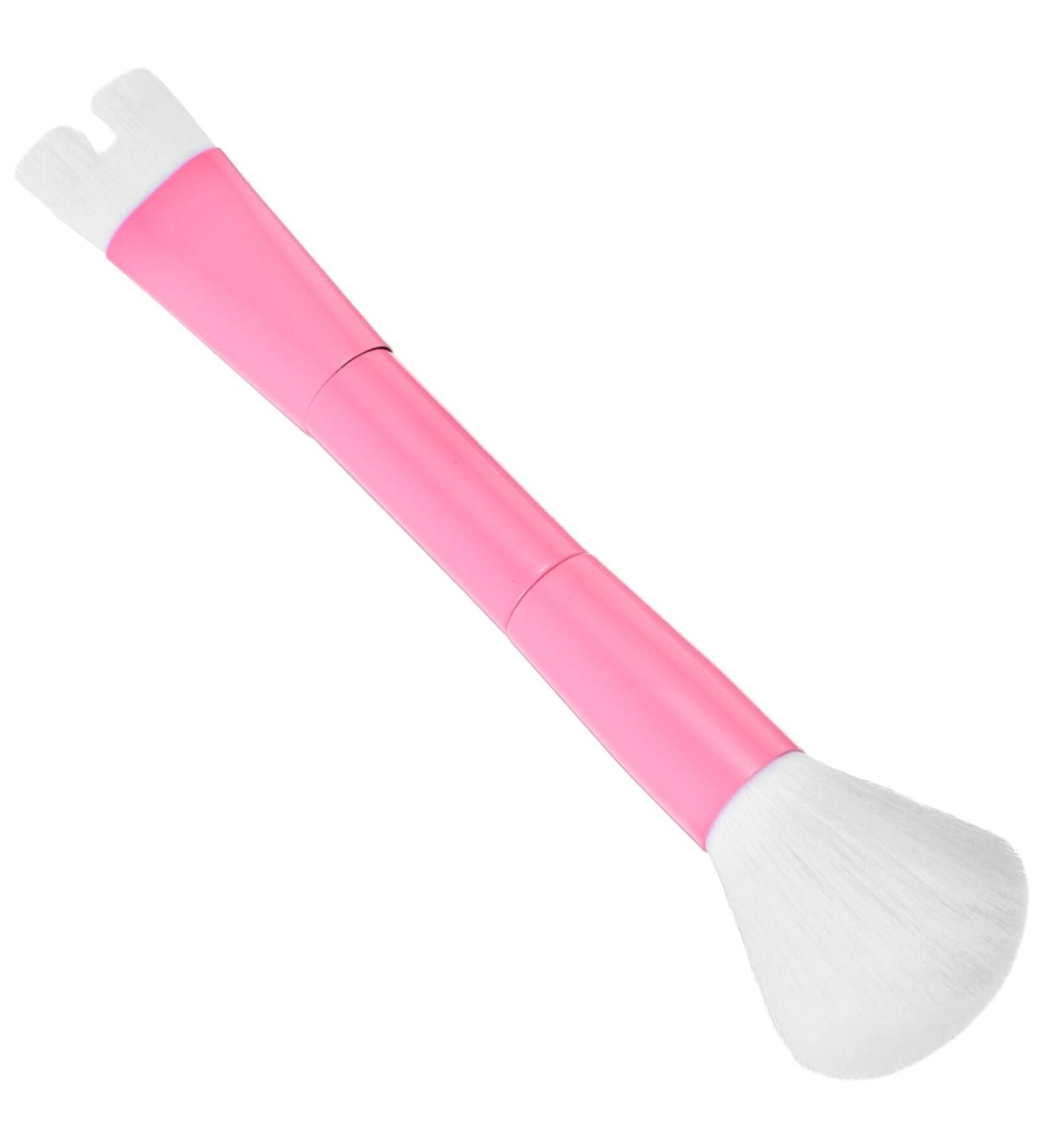 NOLITOY Nose Shadow Powder Brush - Portable Blush & Concealer Makeup Brush for Women | Nylon Pink | Perfect for Cheeks & Cosmetics - Buy Online on GoSupps.com