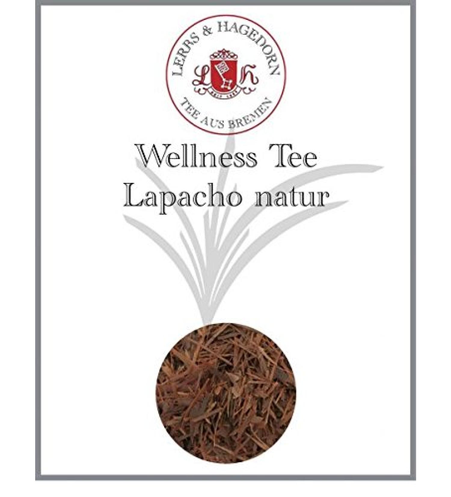  Lerbs & Hagedorn Lerbs & Hagedorn Wellness Natural Lapacho Tea | 1kg (approx. 71 litres) Note of light vanilla with a reddish and terrestrial cup in South America - Buy Online on GoSupps.com