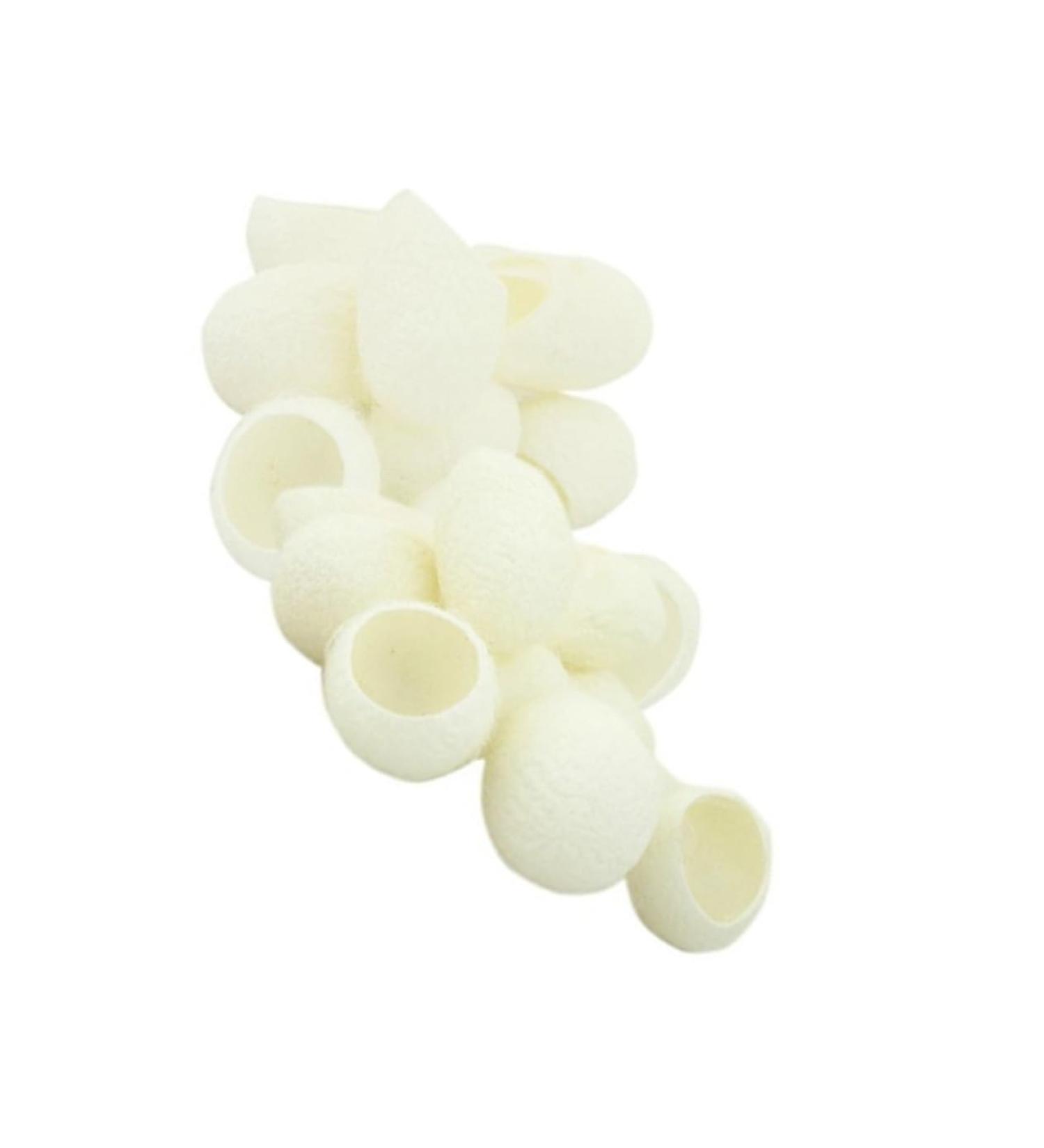 POPETPOP Skin Care Scrub Balls Natural Organic Exfoliating Facial Cleansing Silk Balls 200pcs - Buy Online on GoSupps.com