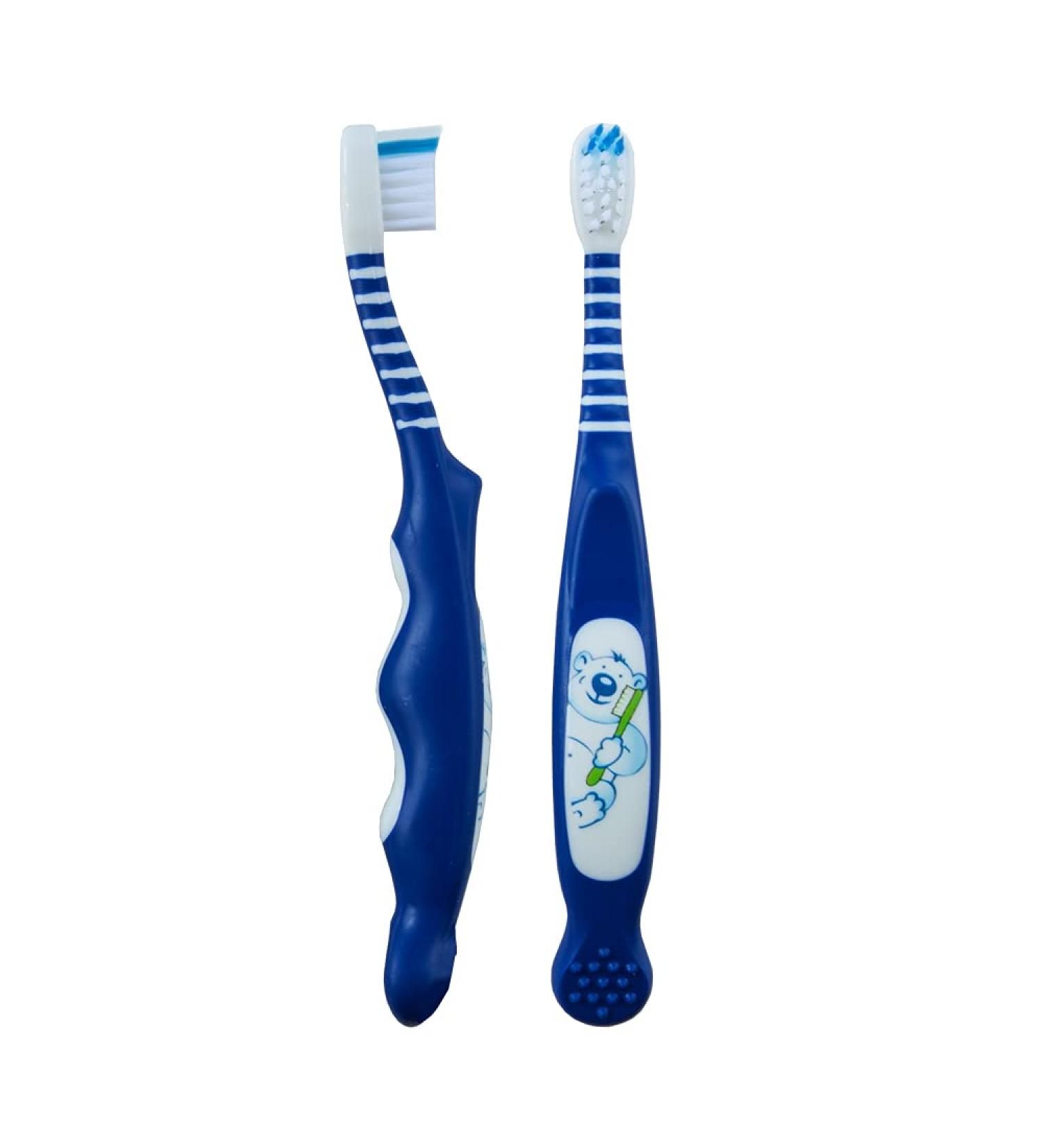THIENEL 20351 baby toothbrushes 0-3 years Otto motif blue (pack of 10)