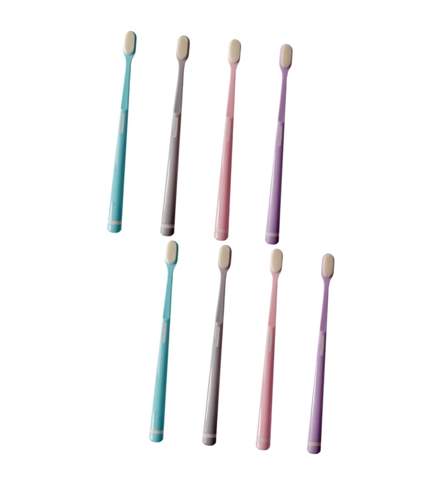 Shop Minkissy 8-Pack Extra Soft Motherhood Toothbrushes for Sensitive Gums - Ideal for Pregnant Women - Buy Online on GoSupps.com