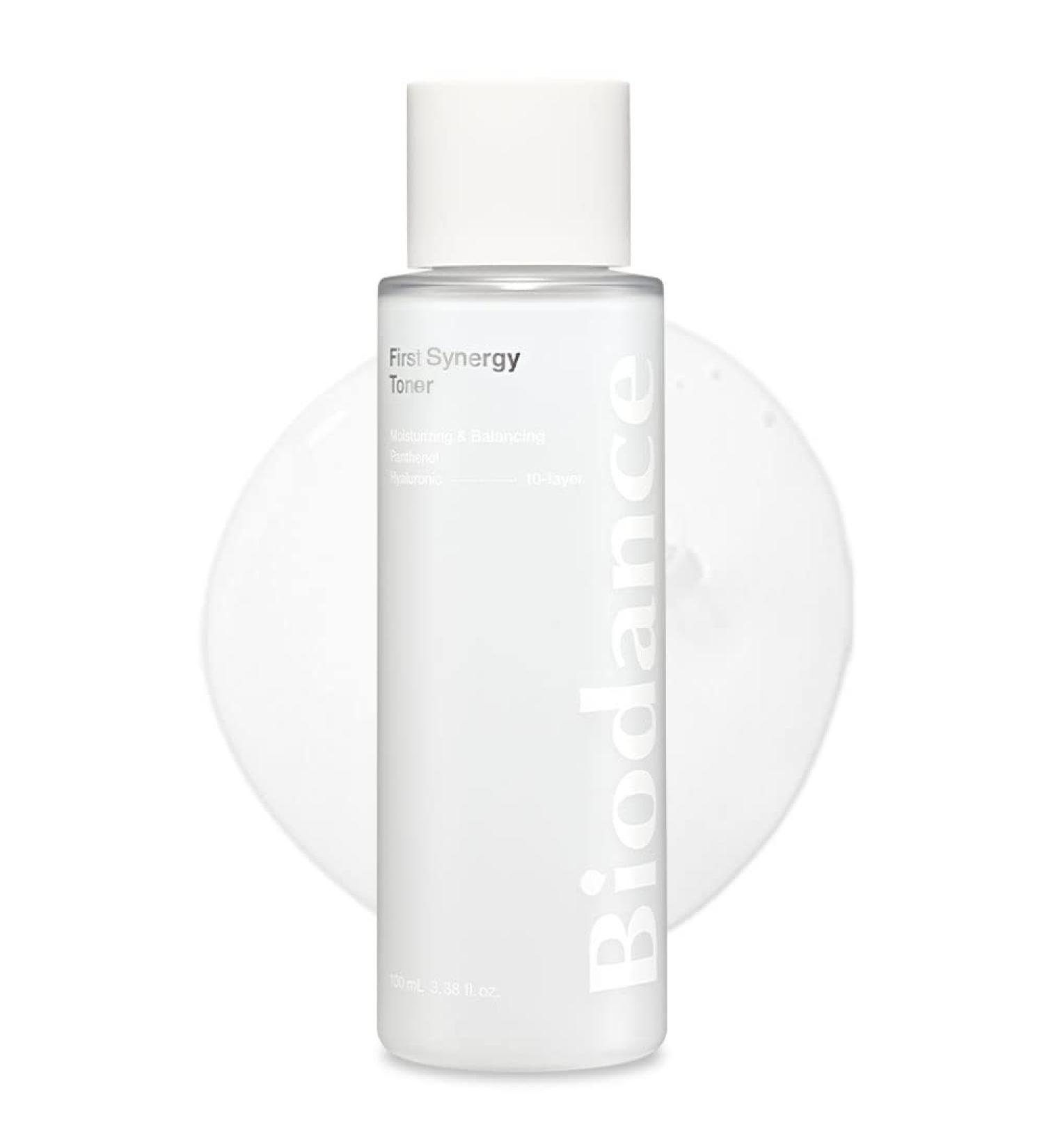 Biodance First Synergy Toner 3.38 fl.oz | Hyaluronic Acid All-in-One Moisturizing Toner for Skin Balance - Buy Online on GoSupps.com