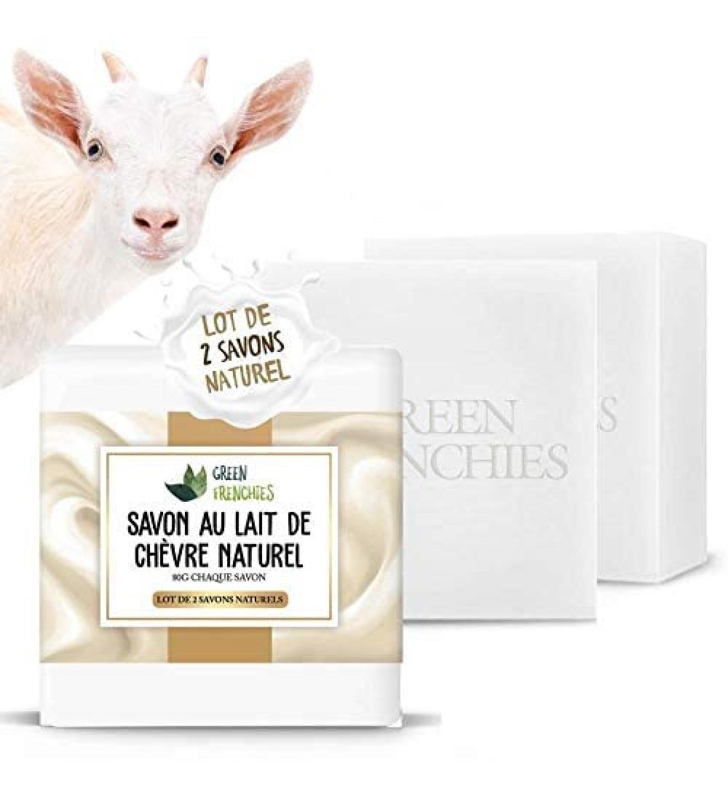 G.F. Goat Milk Soap set of 2 Extra Gentle Goat Milk Soap Natural Moisturizing Superfatted Goat Milk Soap Face and Body - Buy Online on GoSupps.com