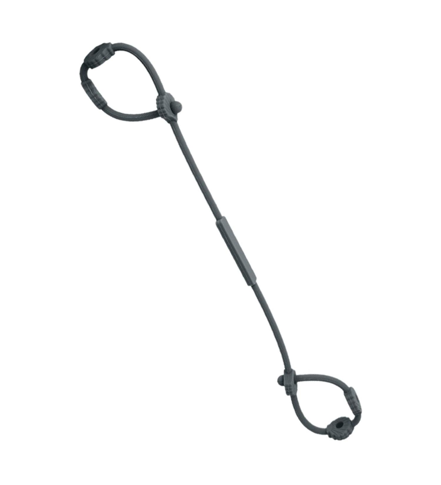 Multifunctional Stroller Toy Belts | Adjustable Pram Straps & Food Catcher for High Chairs | K Dark Gray - Toy Clip Bite Ring & Cup Holder - Buy Online on GoSupps.com