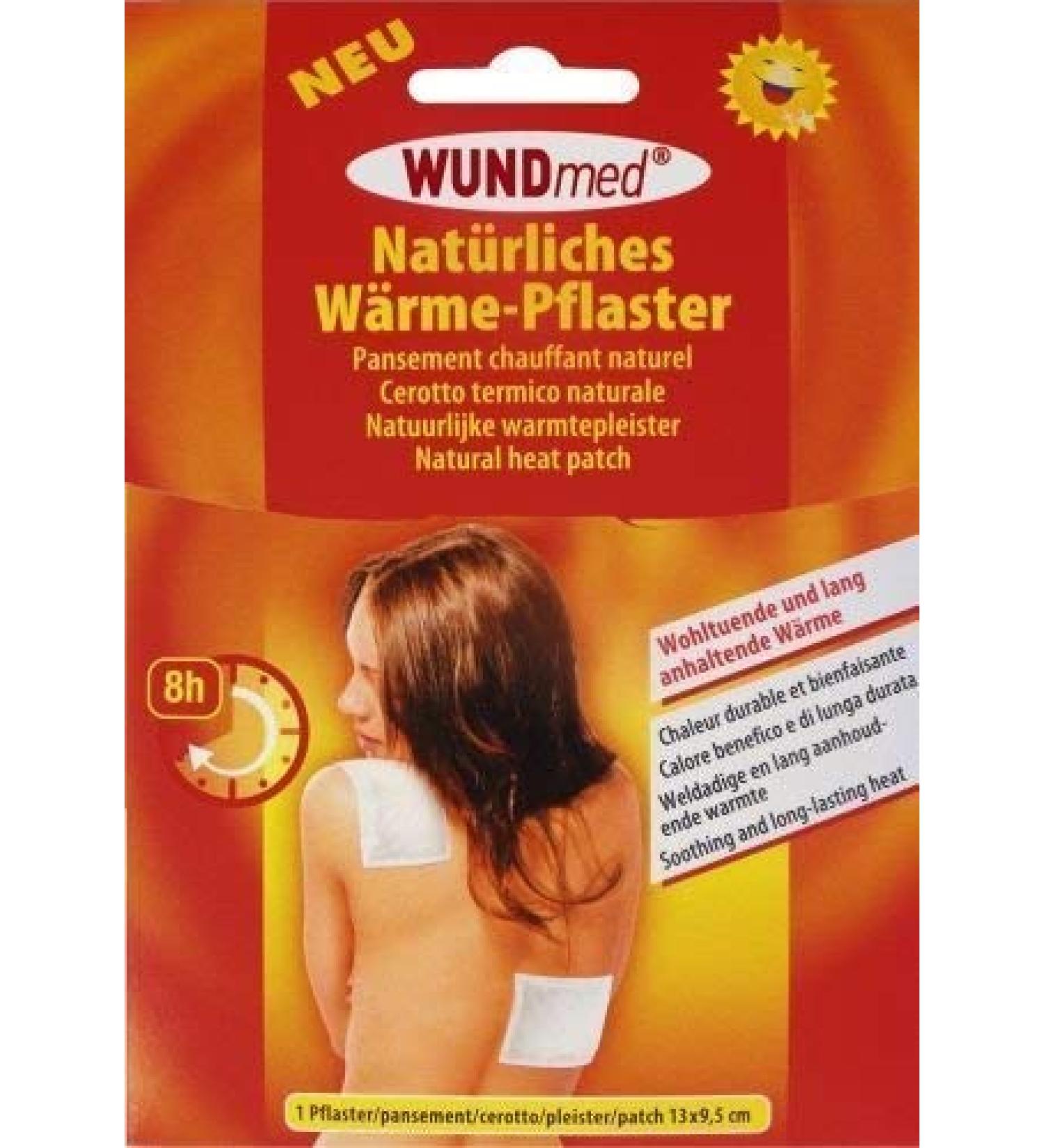 Natural heat patch / heat patch for long-lasting soothing warmth - 13 cm x 9.5 cm