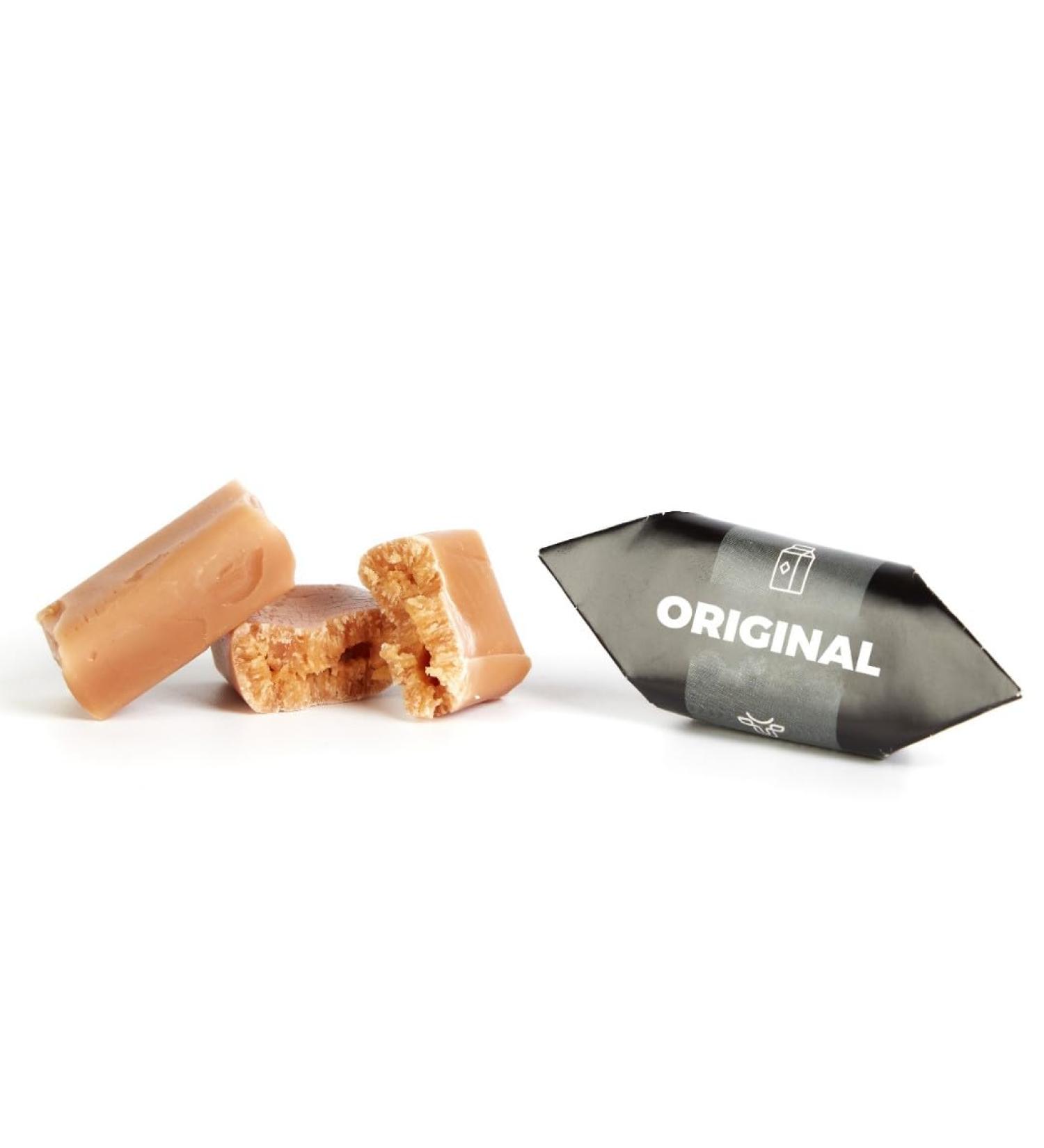 Buy Handmade Traditional Caramel Candies & Fresh Fudge | MR Fudgestoo Sweets - 250g Cowbonbon Box - Buy Online on GoSupps.com