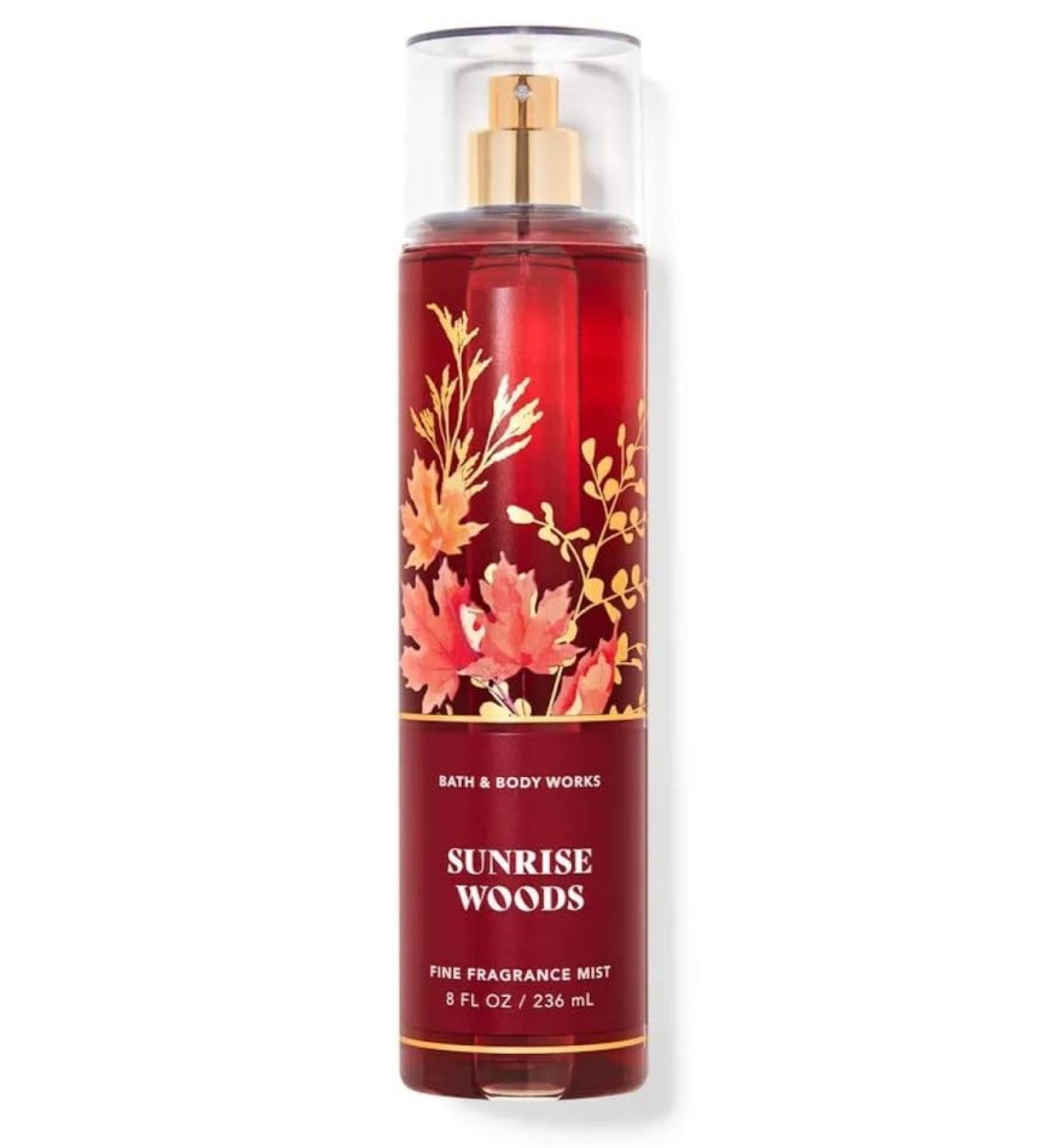 Bath and Body Sunrise Woods Fine Fragrance Body Spray Mist | 8 fl oz
