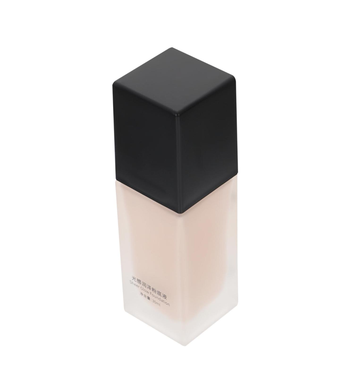 SOESFOUFU Liquid Foundation Beauty Foundation Makeup Foundation Liquid Foundation Fluid Glass Black - Buy Online on GoSupps.com