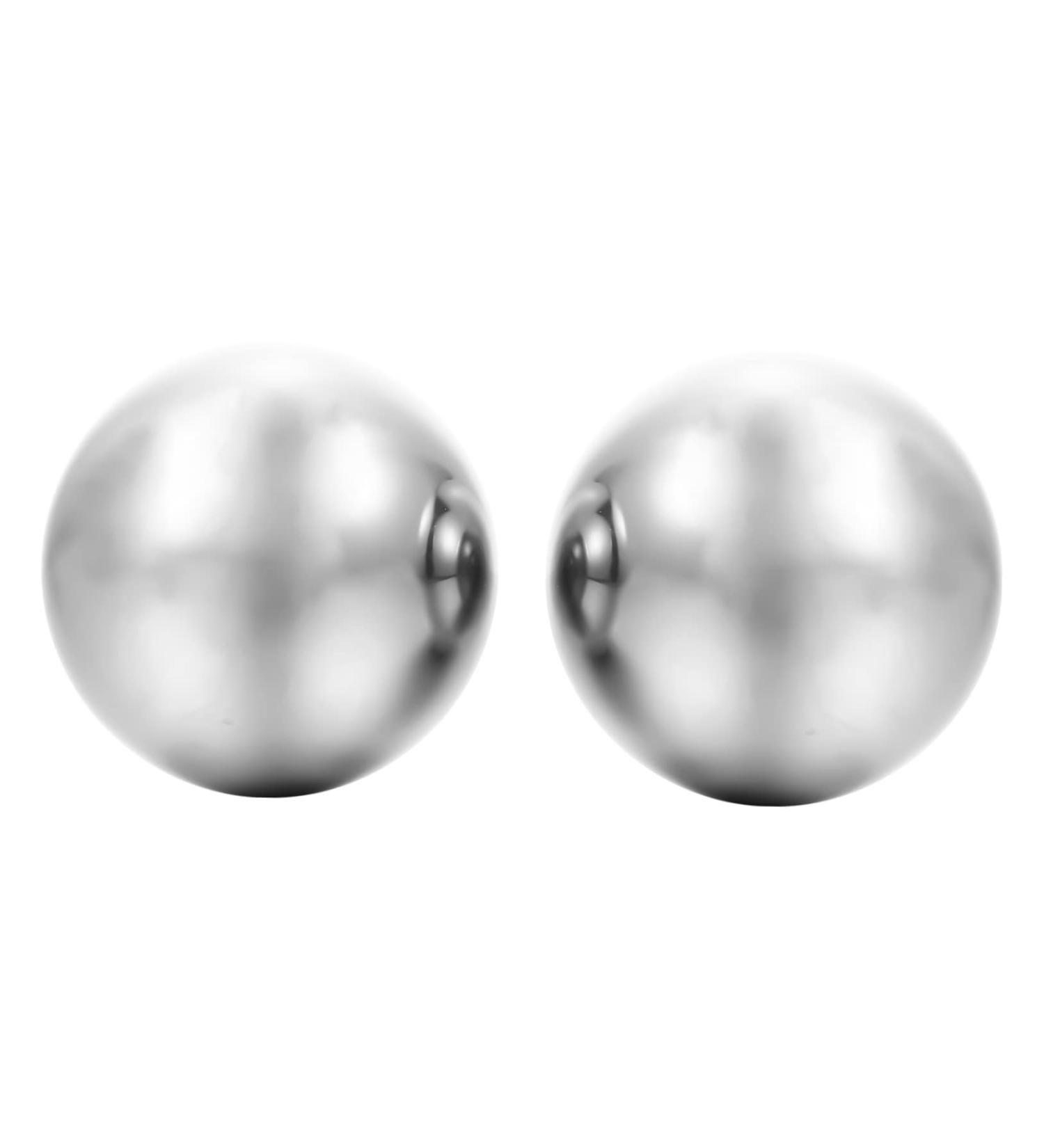 Healeved Stainless Steel Baoding Balls - Chinese Hand Exercise & Relaxation Fitness Balls for Health and Wellbeing - Buy Online on GoSupps.com