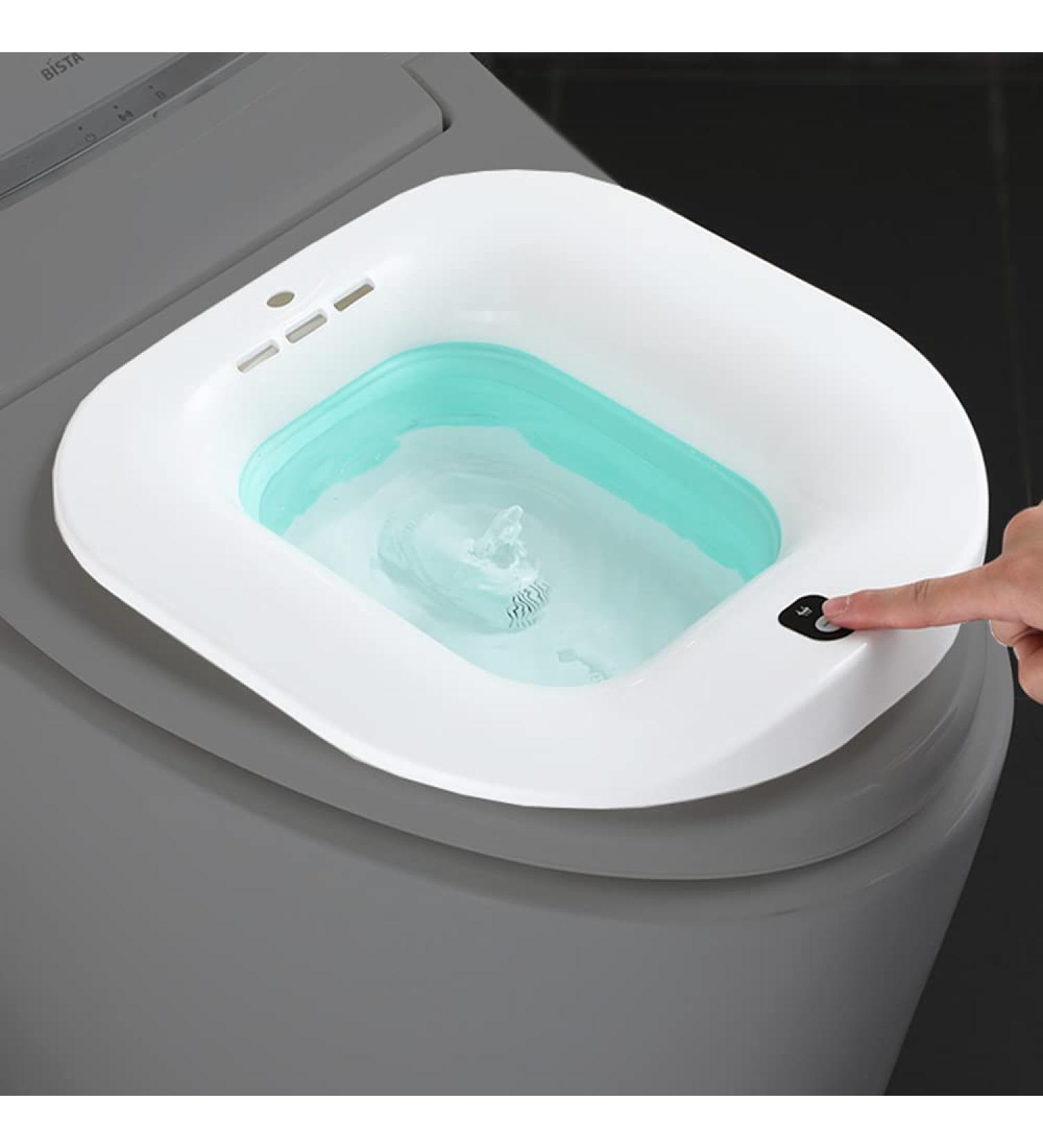 Auto Revivo Upgraded Electric Sitz Bath for Hemorrhoids & Postpartum Care - Pain Relief & Healing for Anal Fissures | 2022 Release - Buy Online on GoSupps.com