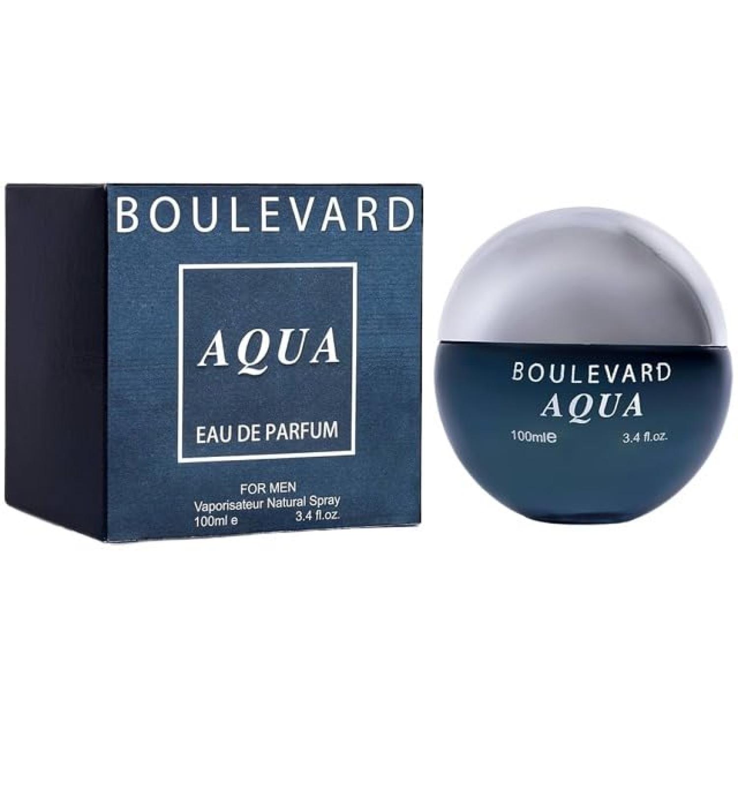 Boulevard Aqua Aromatic Aquatic fragrance for Men Eau De Parfum 3.4 F.L Oz - Buy Online on GoSupps.com