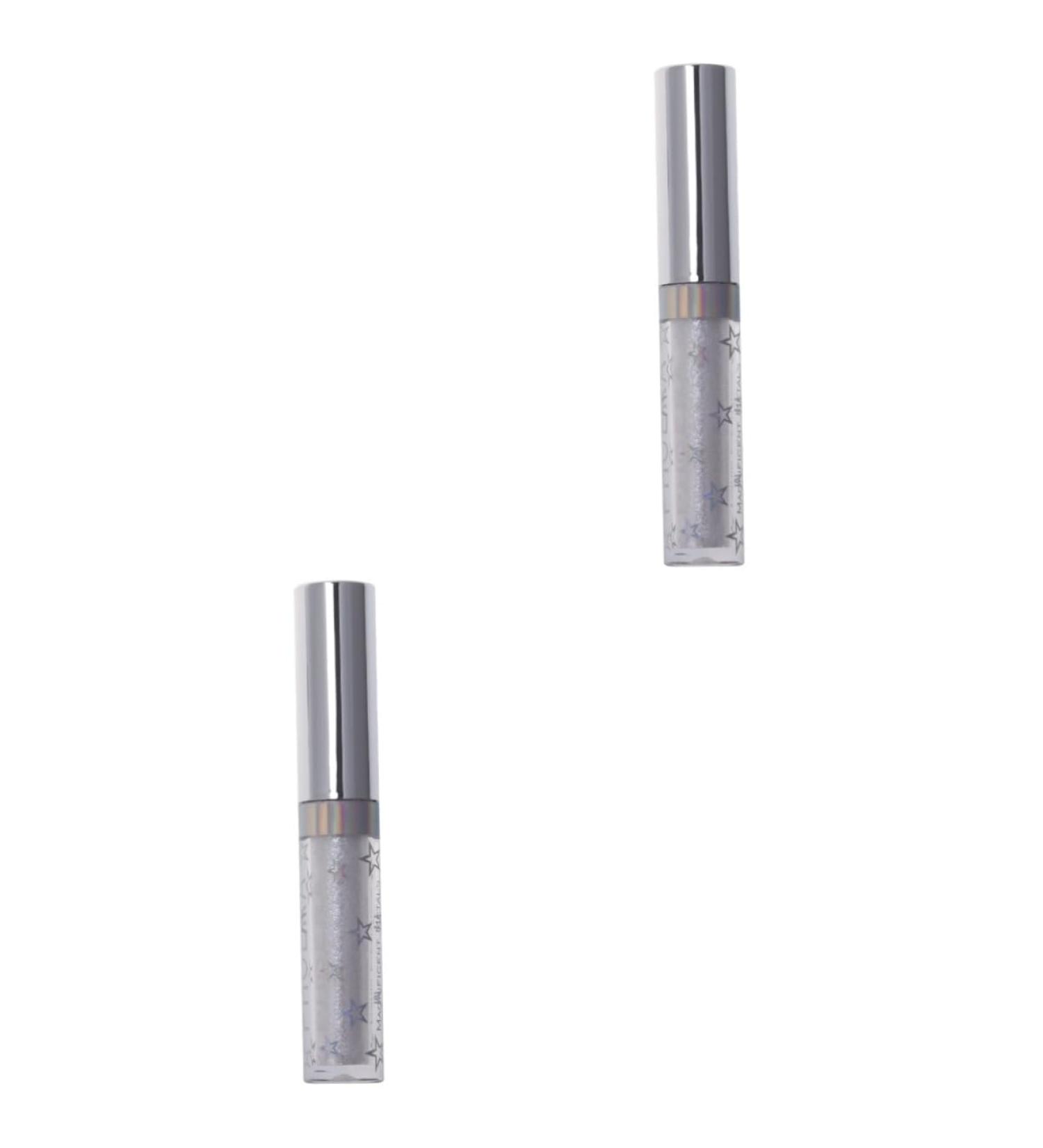NOLITOY 2pcs Eyeshadow Shimmer Eye Shadow Glitter Liquid Eyeliners Shiny Glow Eye Powder Diamond - Buy Online on GoSupps.com