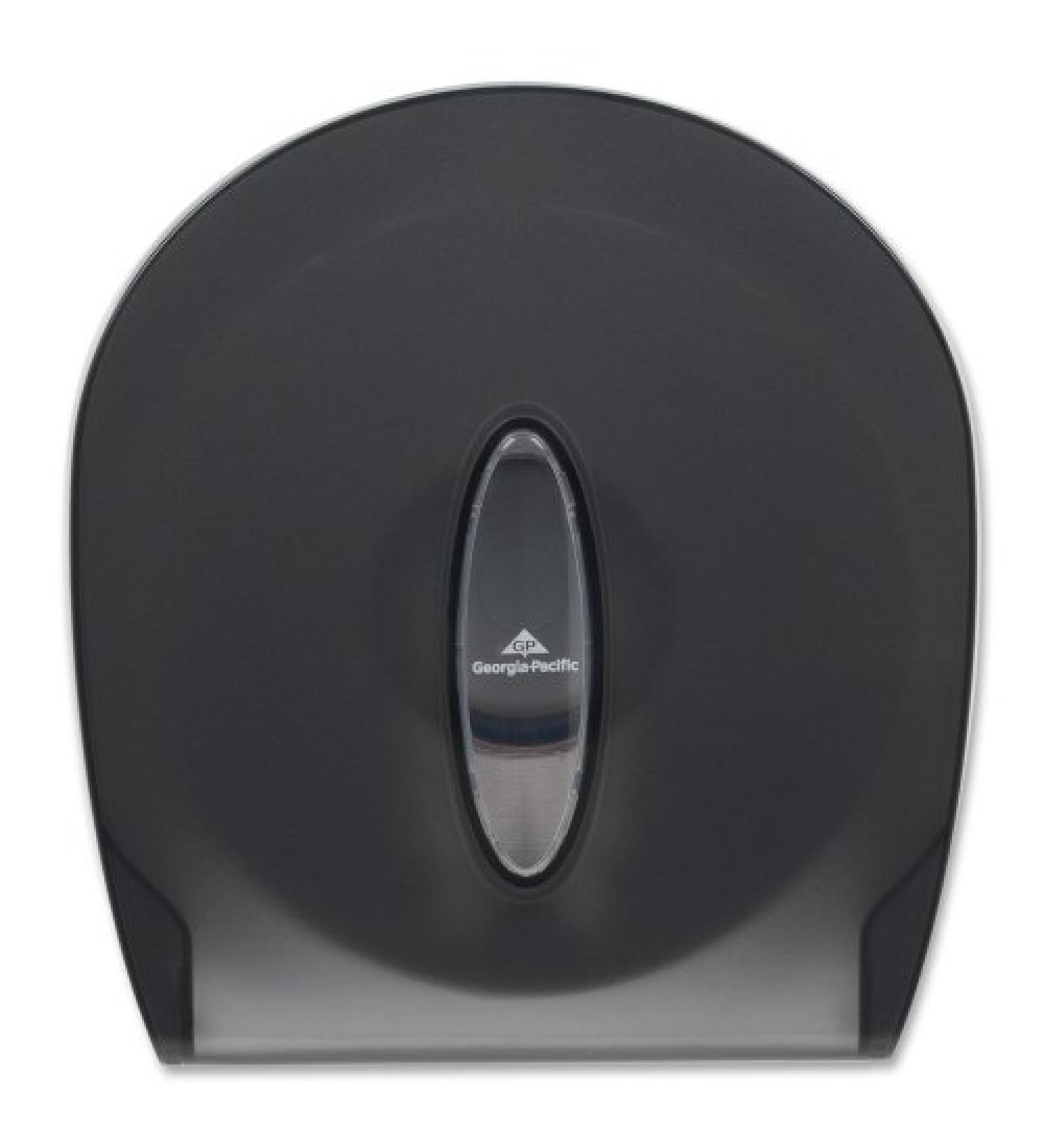 Wholesale CASE of 10 - Georgia Pacific Jumbo Jr. Bath Tissue Dispenser-9" Jumbo Jr. Tissue Disp 10-3/5"x5-2/5"x11-3/10" Smoke