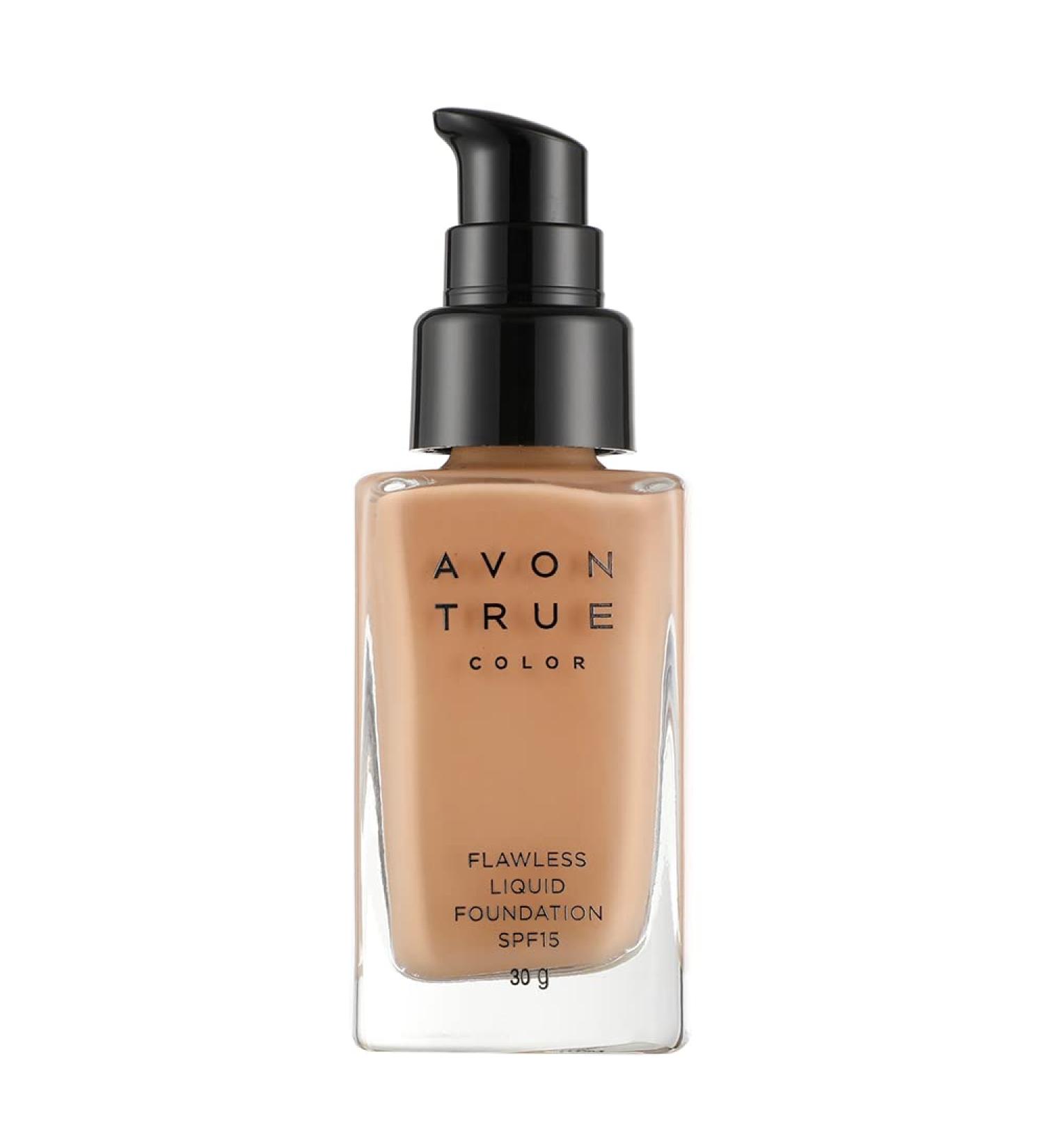 Avon True Color Flawless Liquid Foundation SPF15 30g - Cream Beige - Buy Online on GoSupps.com