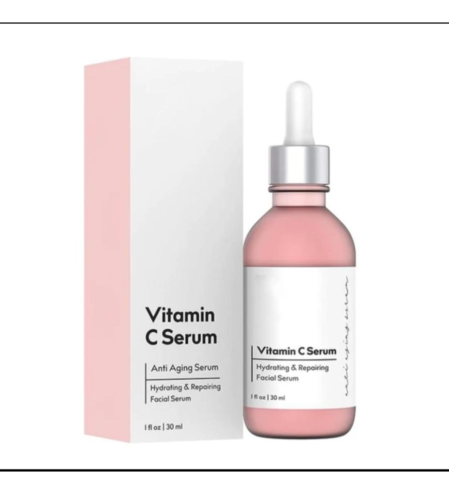 Vitamin C Serum For Face For Ladies and Men Toning and Hydrating Face Serum with Hyaluronic Acid Vitamin E Rosa Casina Extract All Natural Moisturizer Face Skin Care Facial Serum Aloe Vera Extract Vitamin E & organic Botanicals (30ml / 1 fl.oz) - Buy Online on GoSupps.com