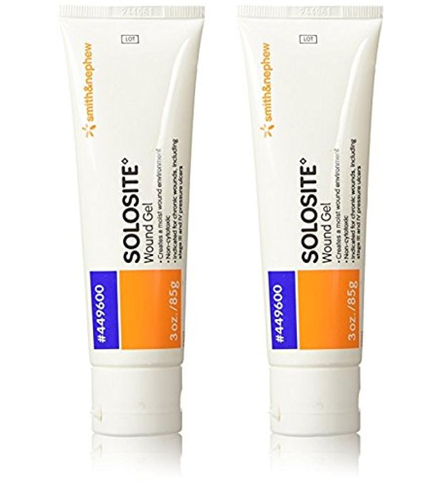 SoloSite Wound Gel 3 oz Tube QTY:2